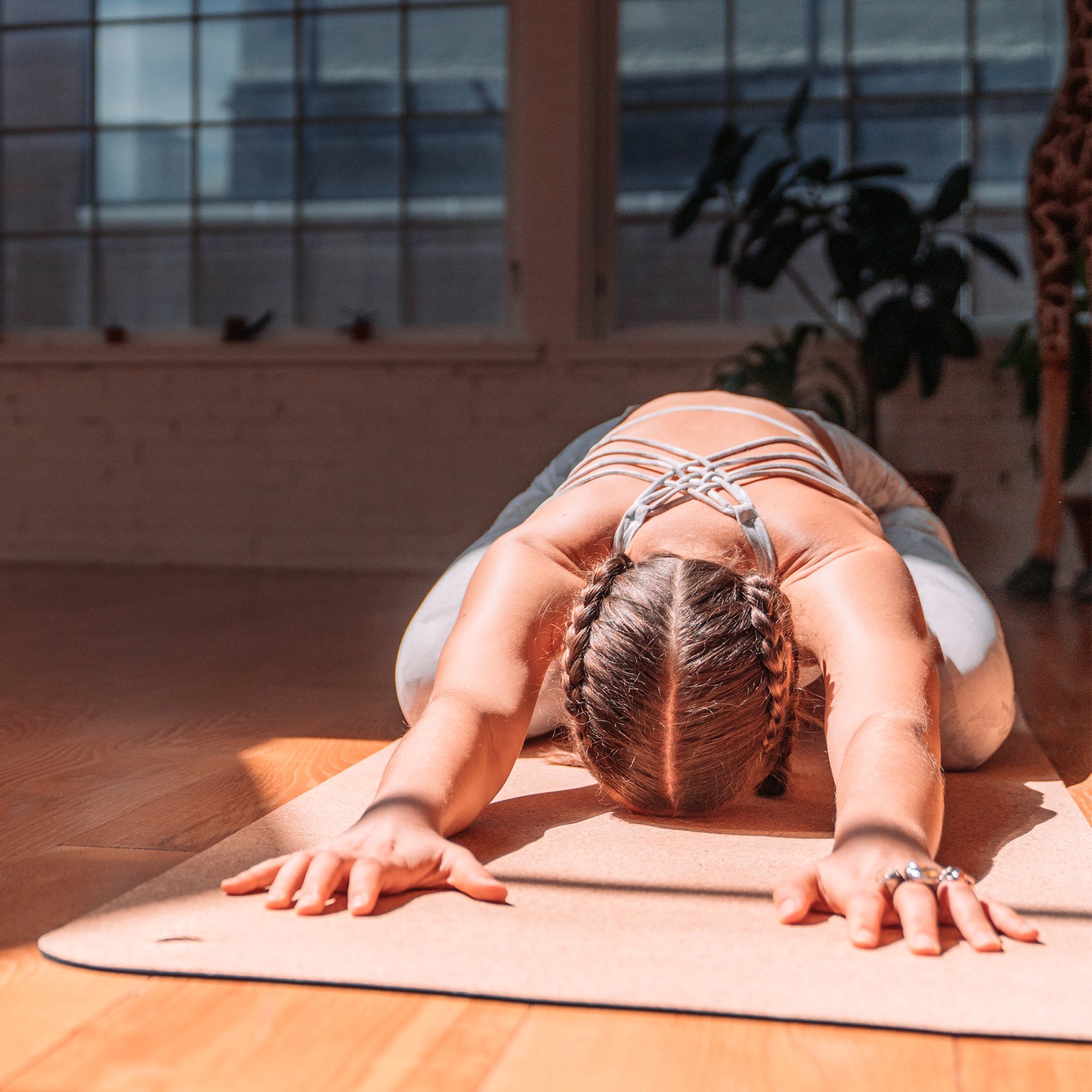 Cork Lightweight Yoga Mat “The Robin”