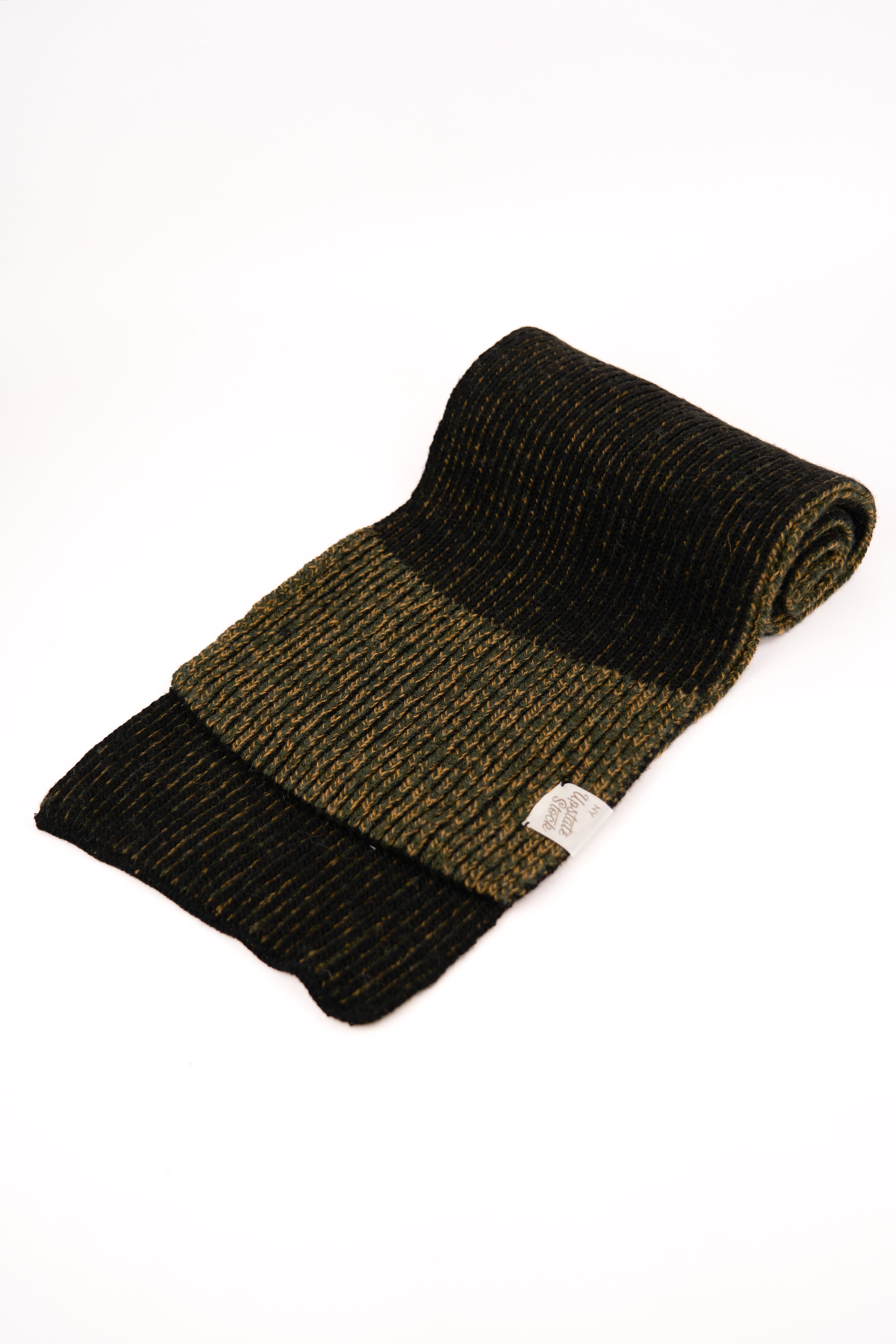 Jungle Melange Ragg Wool Scarf