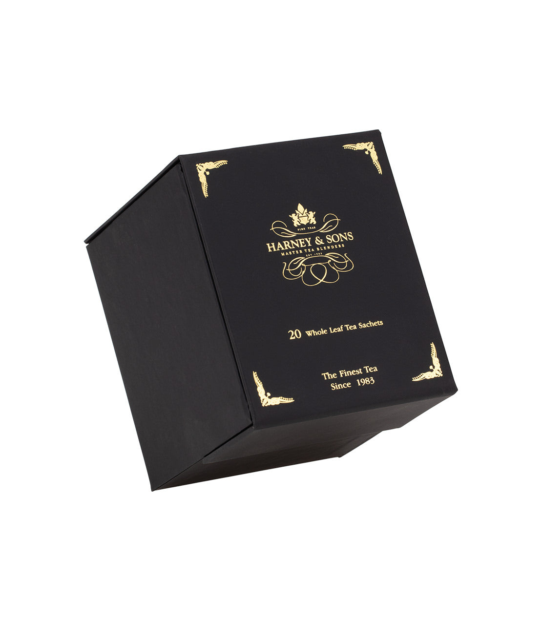 Harney Heritage – Wrapped Sachet Sampler Black Box