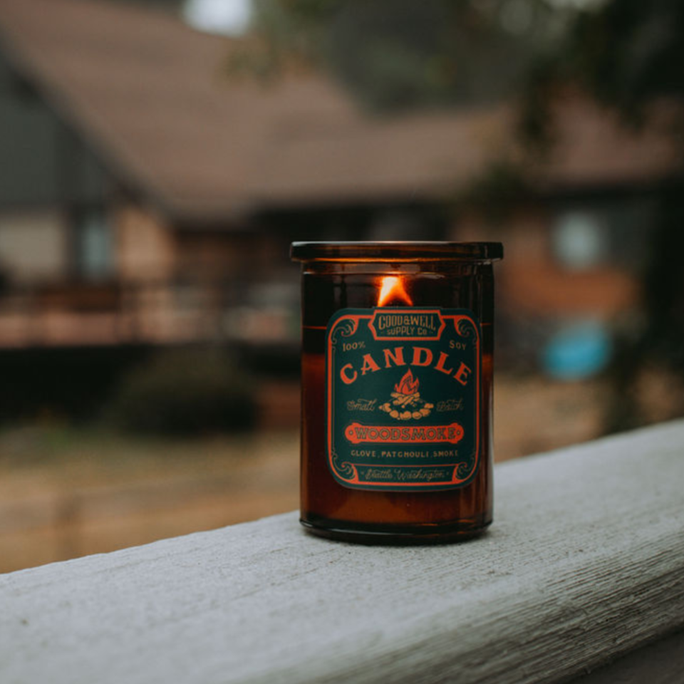 Woodsmoke Apothecary Candle