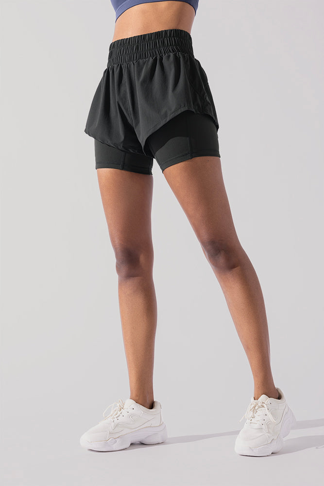 Pantalón corto Midi Supershort™ - Negro