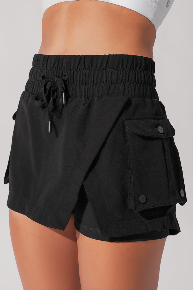 Falda pantalón de senderismo Superskort™ - Negra 