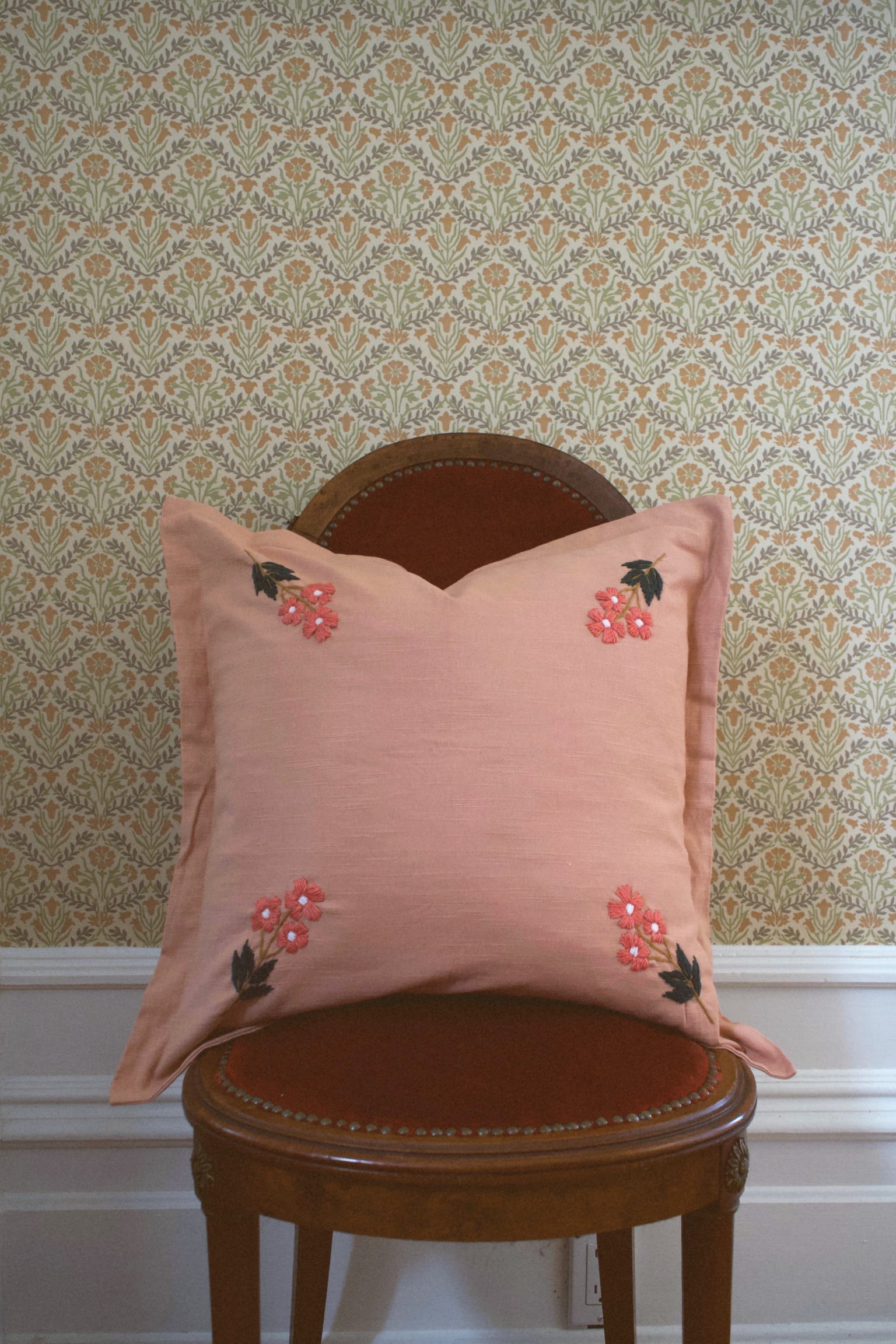 Almohada Ada Clare (rosa empolvado)