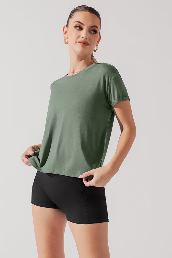 La camiseta perfecta - Verde hoja