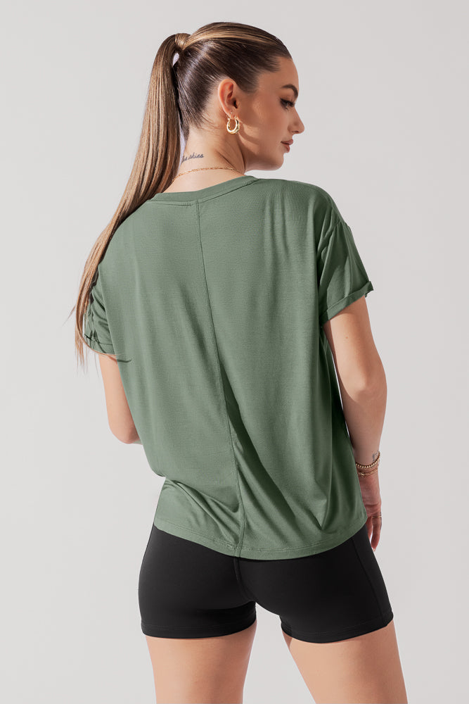 La camiseta perfecta - Verde hoja