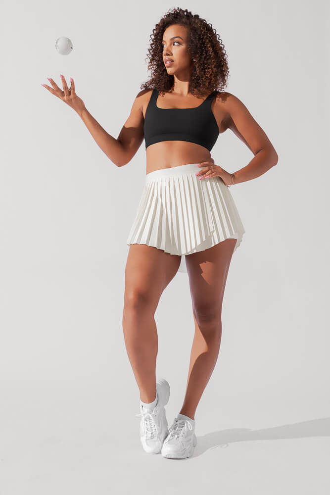 Ace ‘em Pleated Skort - Sugar