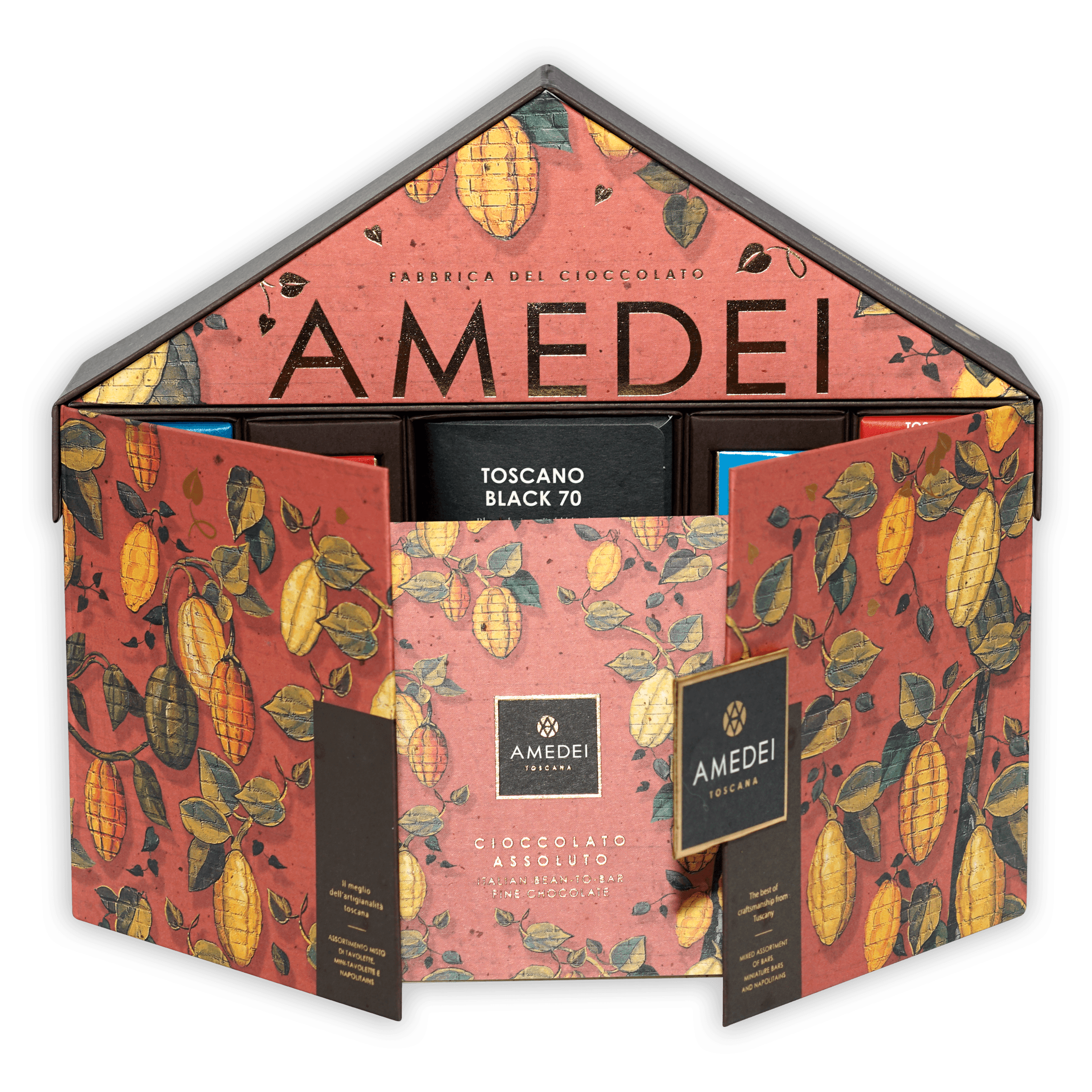 Caja de regalo de chocolate Amedei Fabbrica (colección de fábrica)