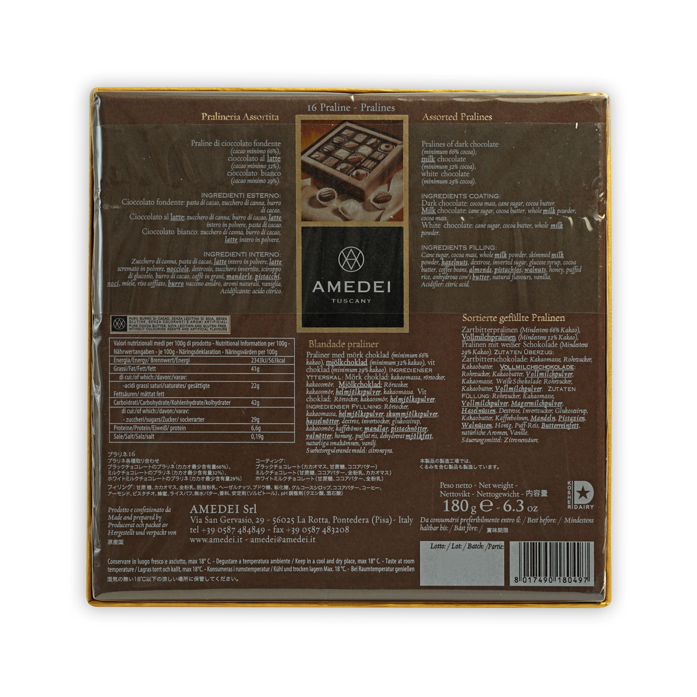 Amedei Pralines Gift Box (16 pcs)