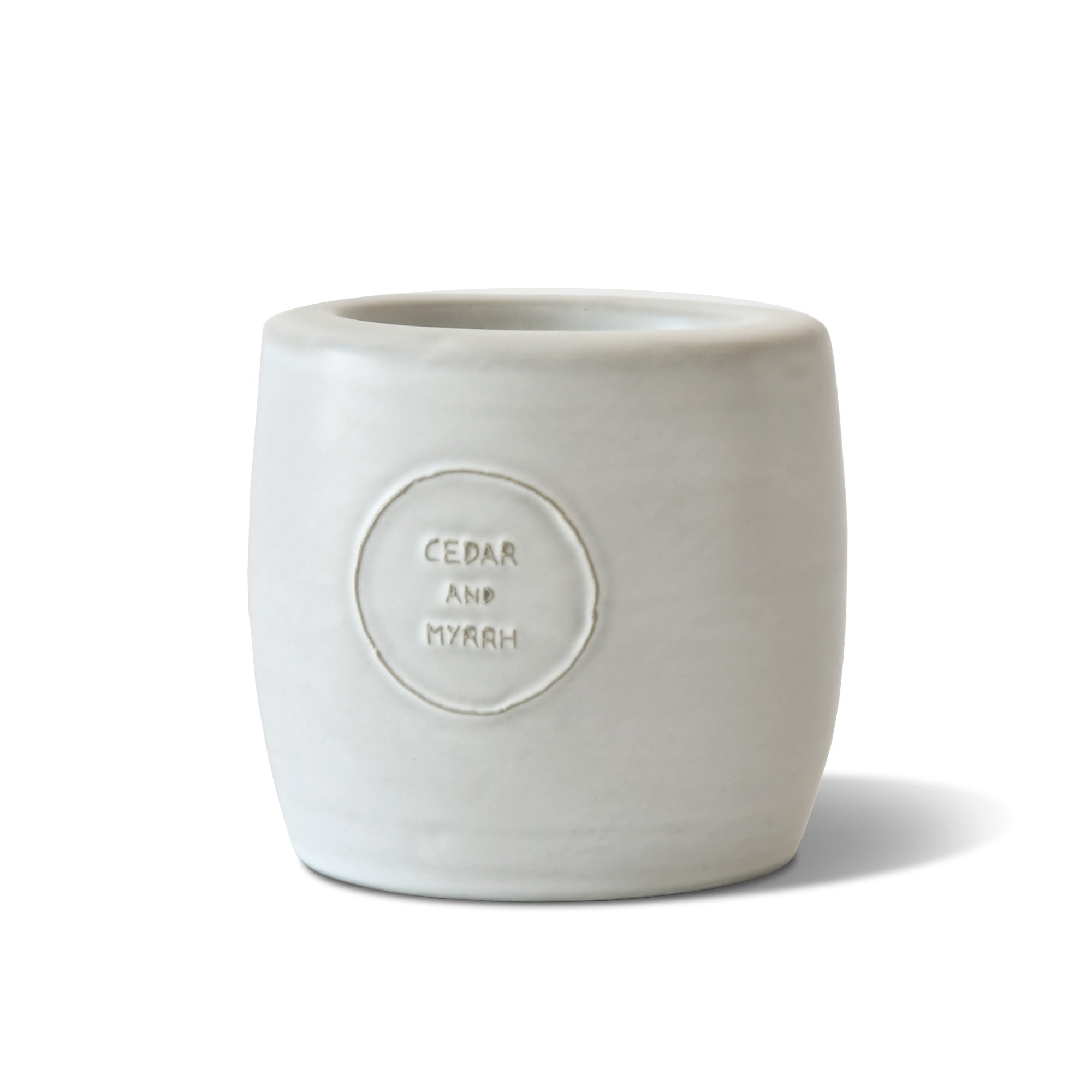 Light Grey Ceramic Aroma Oil & Wax Warmer