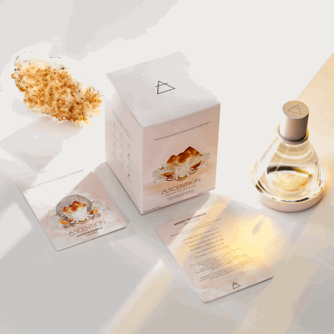 Ascention Beauty - Wellness Clean Cruelty - Free Vegan PerfumeAscent To Courage With Citrine - M.S Skincare