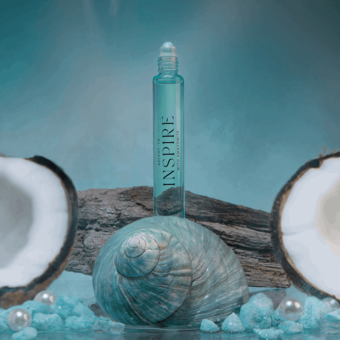 Ascention Beauty - Wellness Clean Cruelty - Free Vegan PerfumeAscent To Inspire With Amazonite Perfume - M.S Skincare