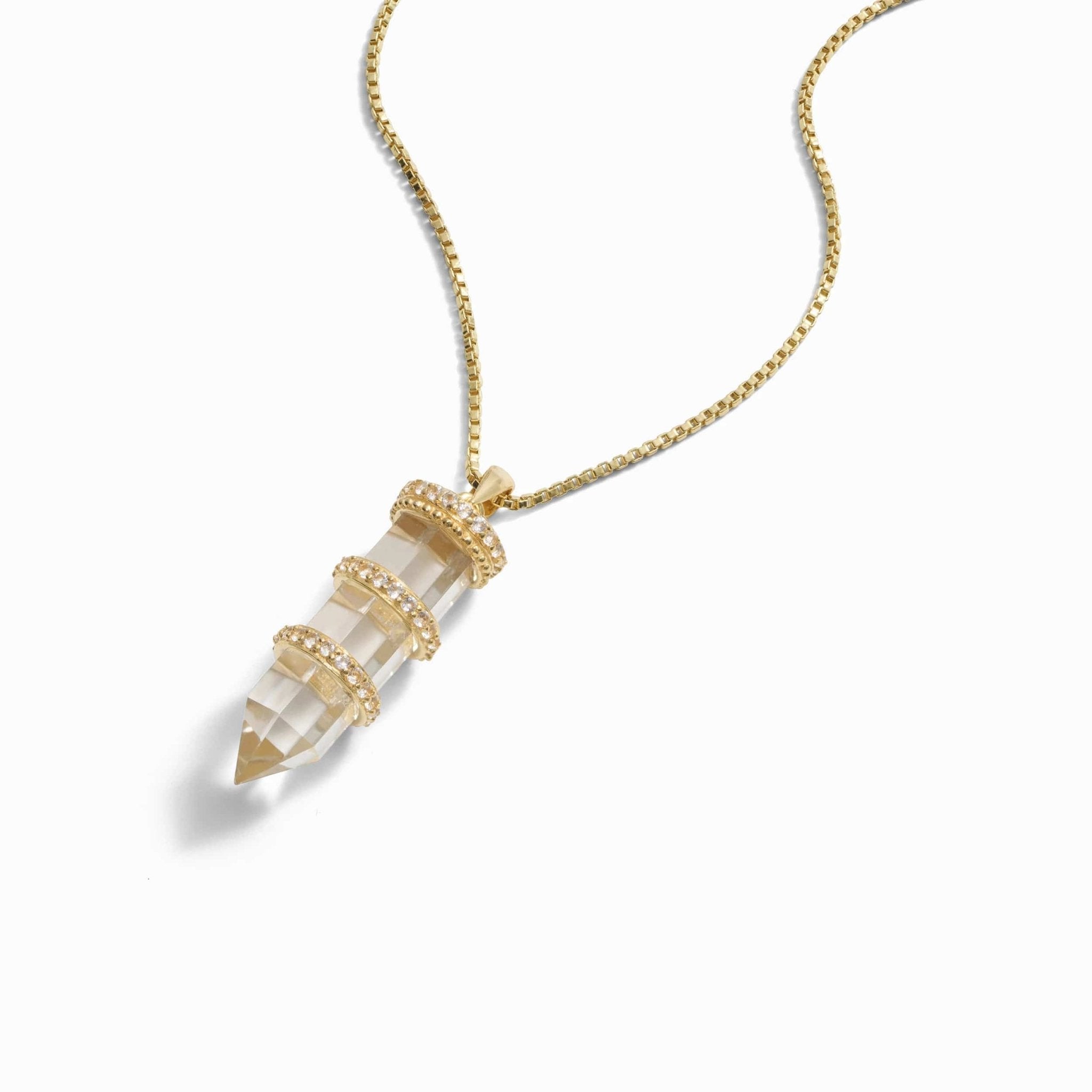 Awe InspiredManifestation Crystal Necklace - M.S Skincare