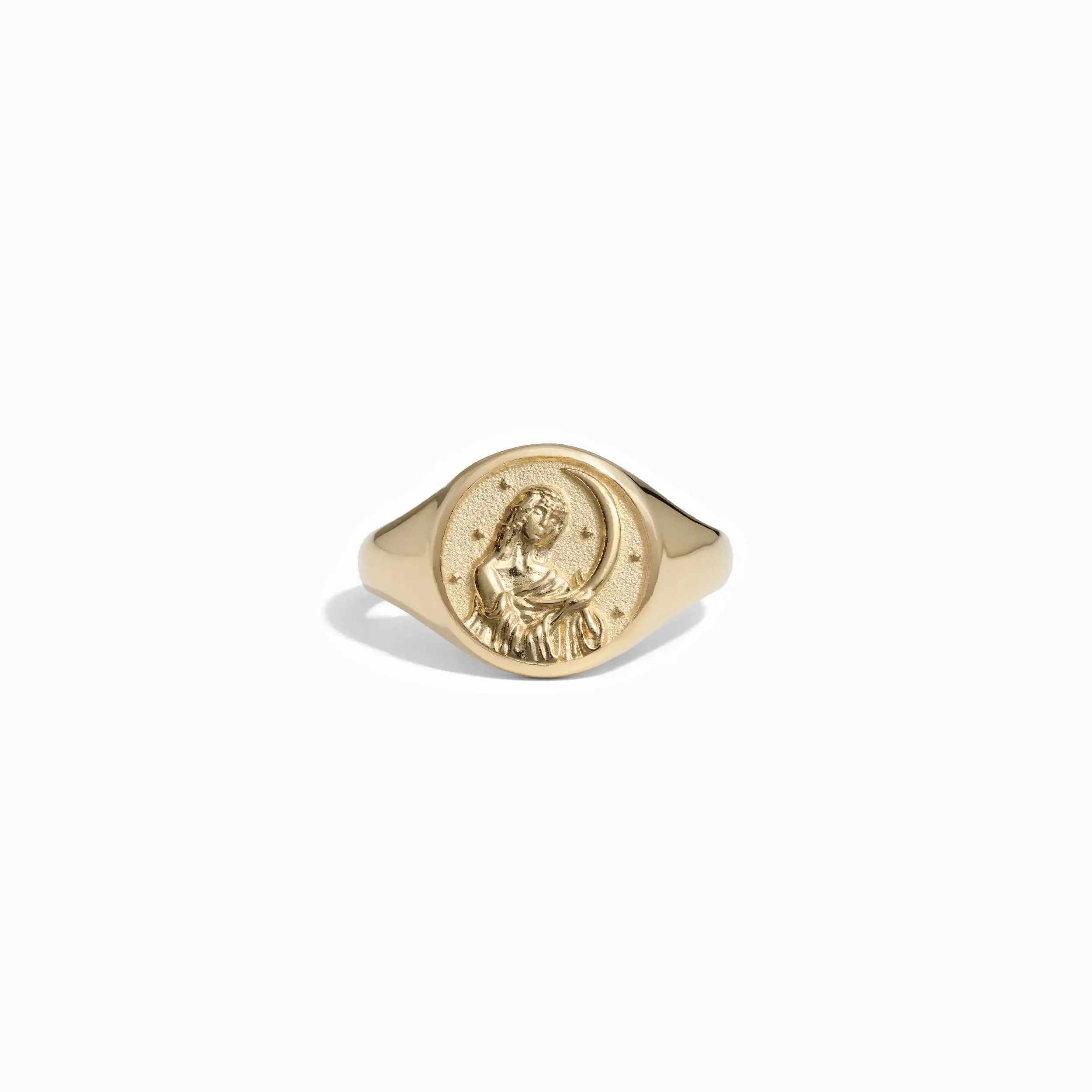 Selene Signet Ring