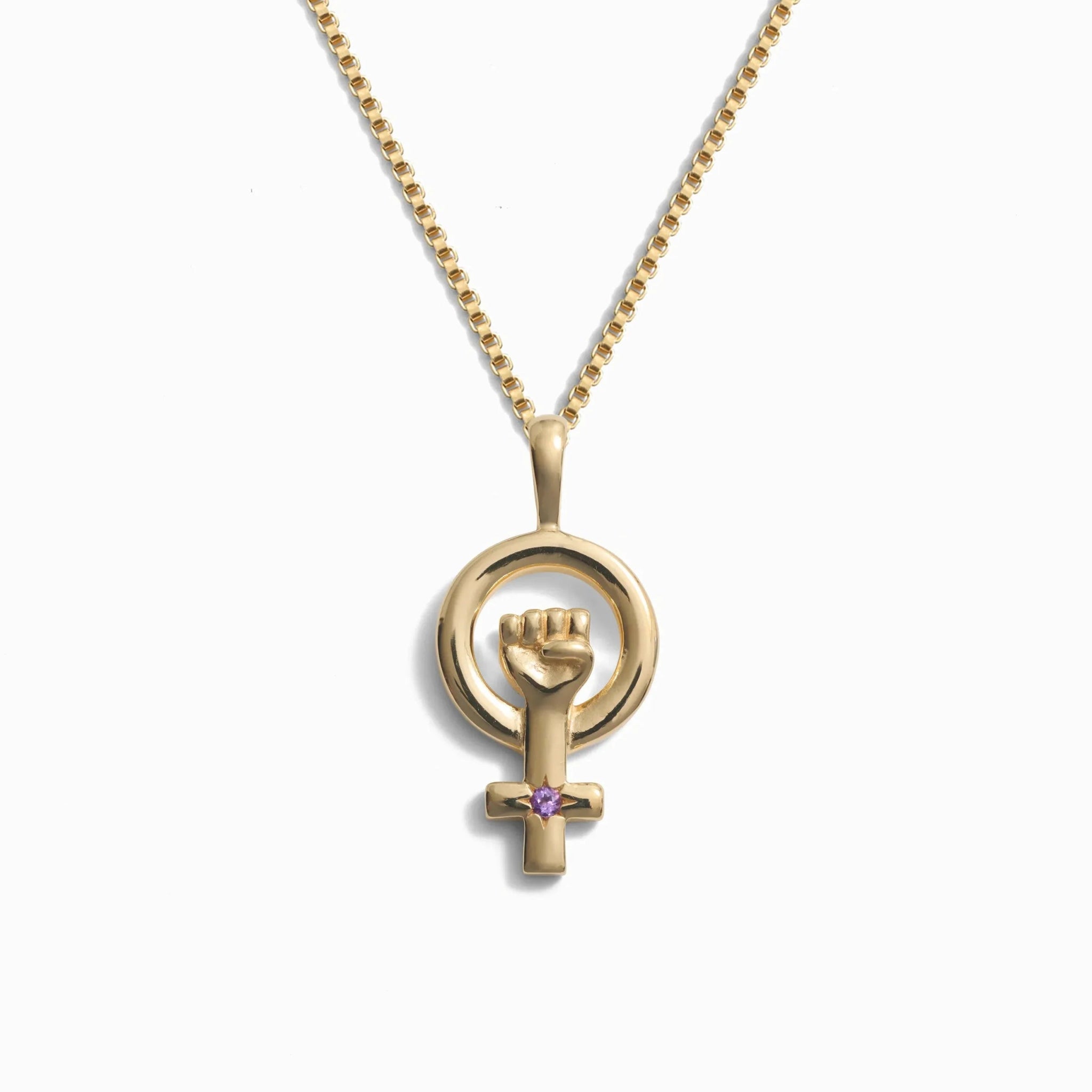 Awe Inspired Woman Power Necklace