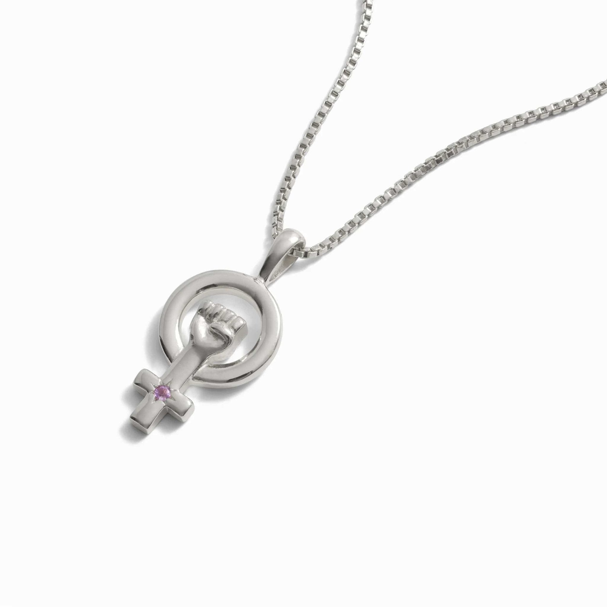 Awe Inspired Woman Power Necklace