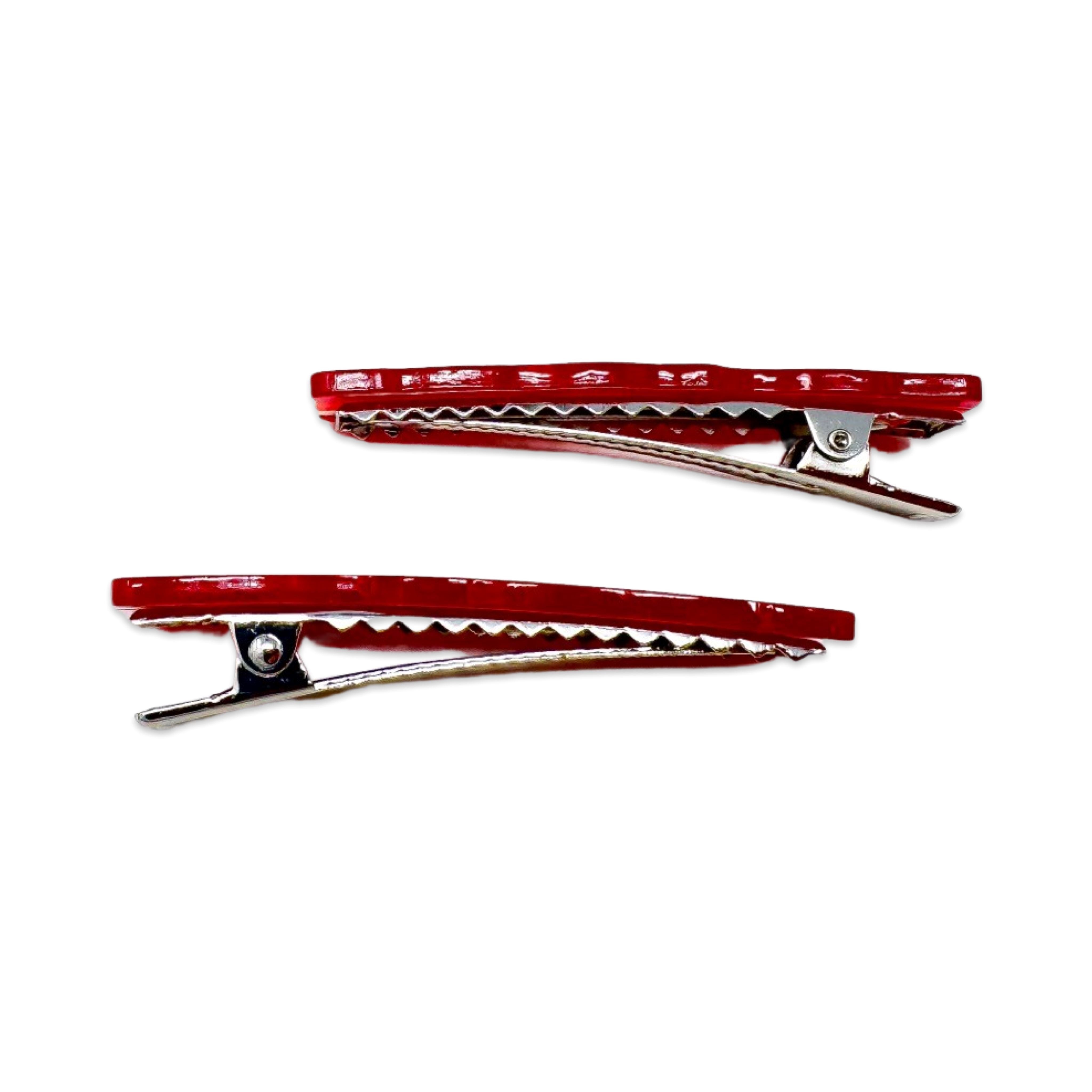 Bacon Alligator Hair Clip Set