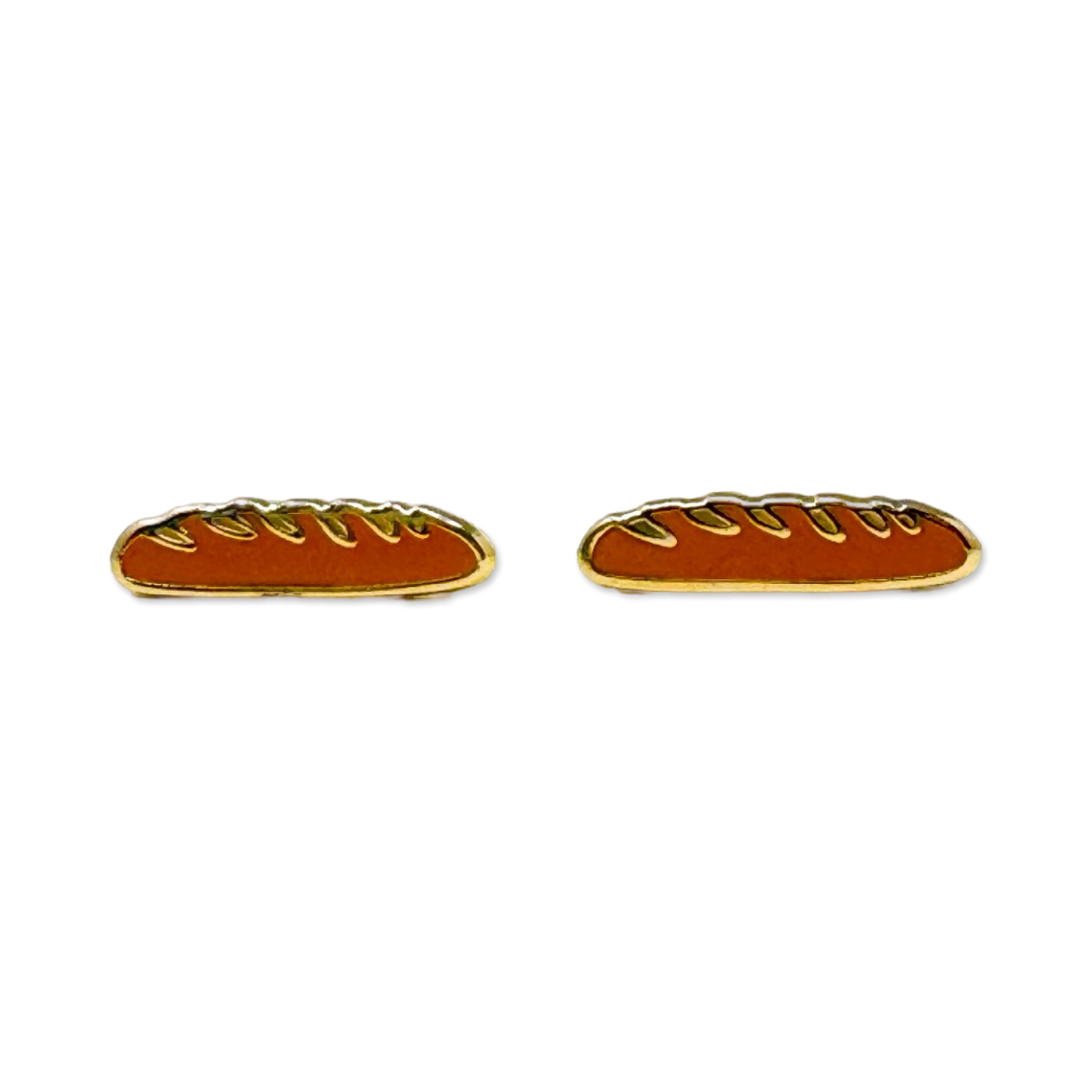 Baguette Enamel Earrings