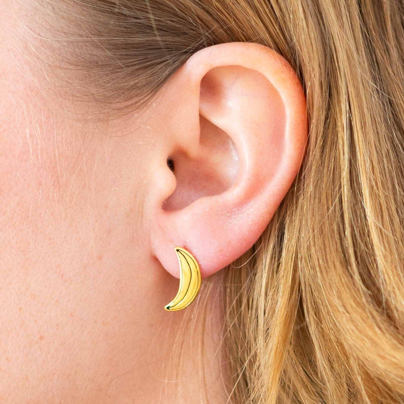 Banana Enamel Earrings