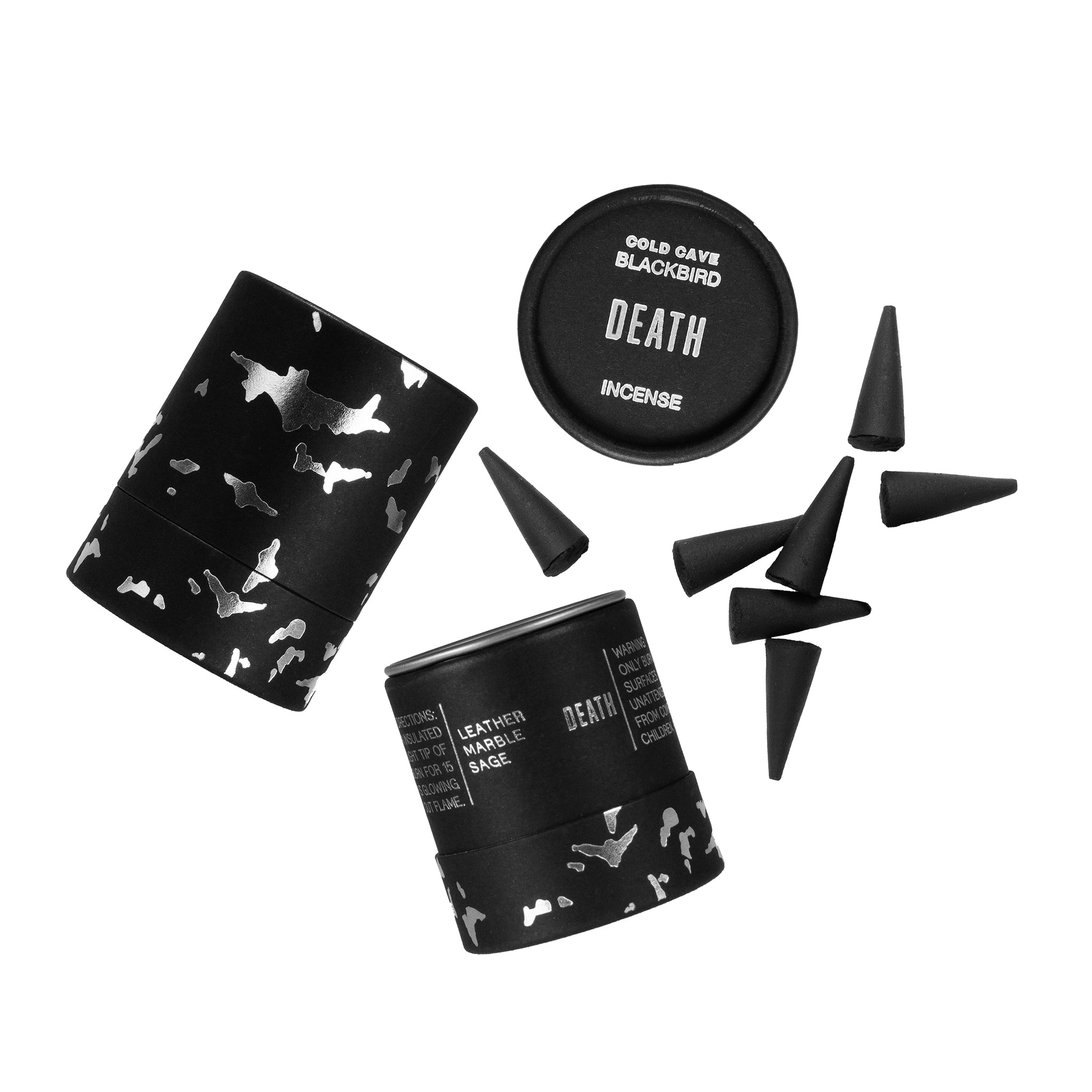 BLACKBIRDDeath Incense - Cold Cave x Blackbird - M.S Skincare