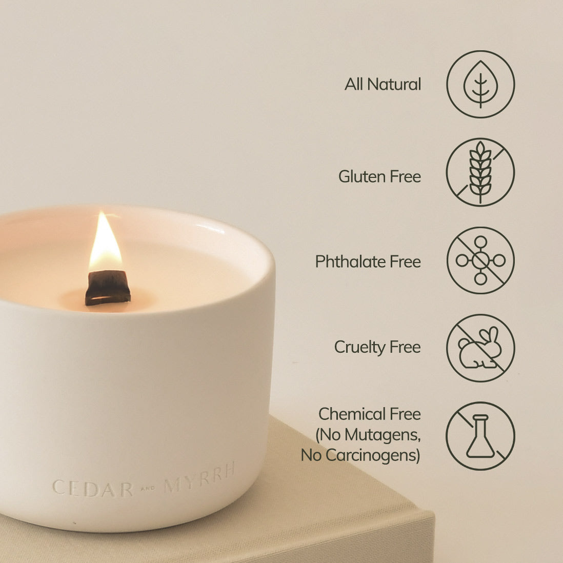 Deep Breath Wellness Candle