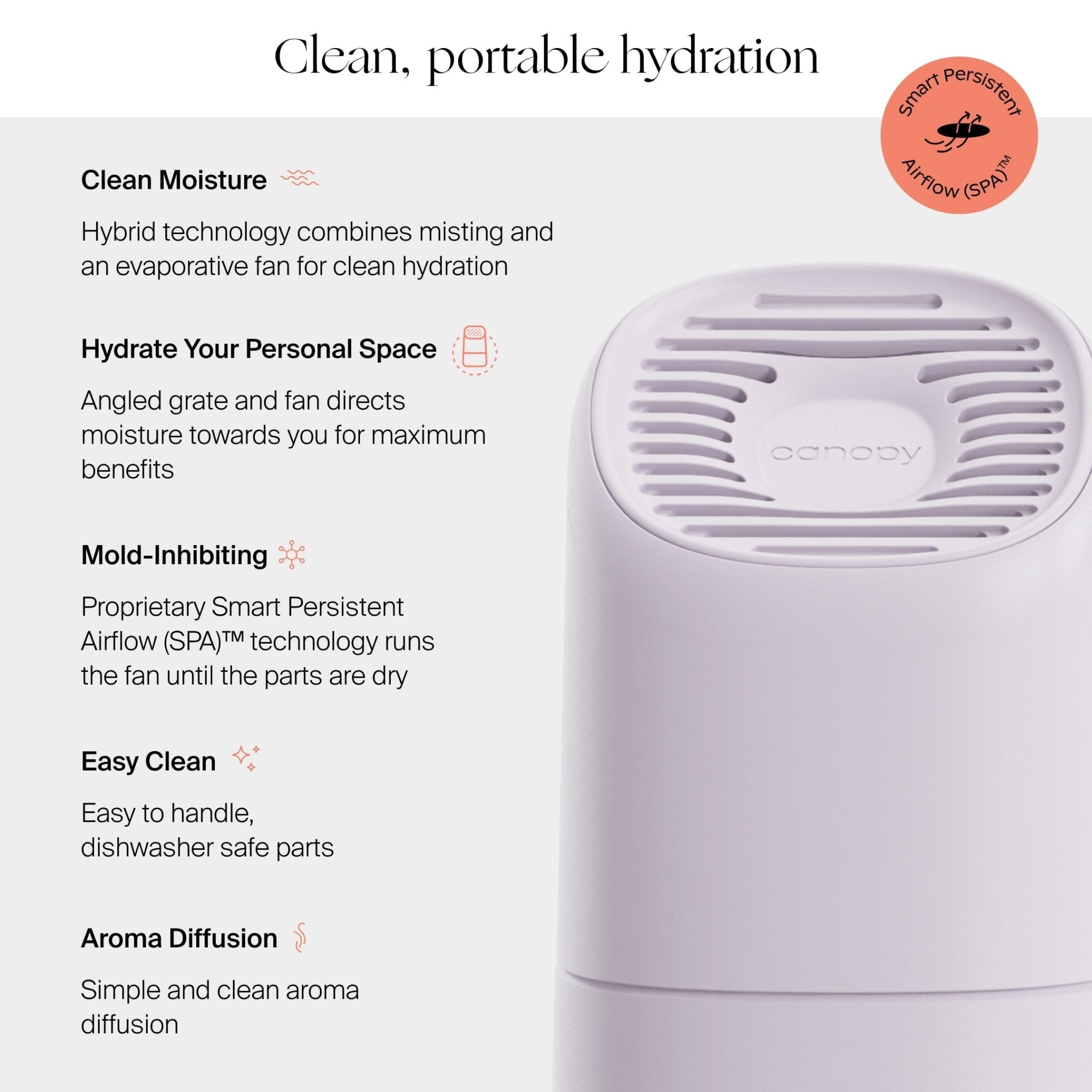 CanopyPortable Humidifier - M.S Skincare