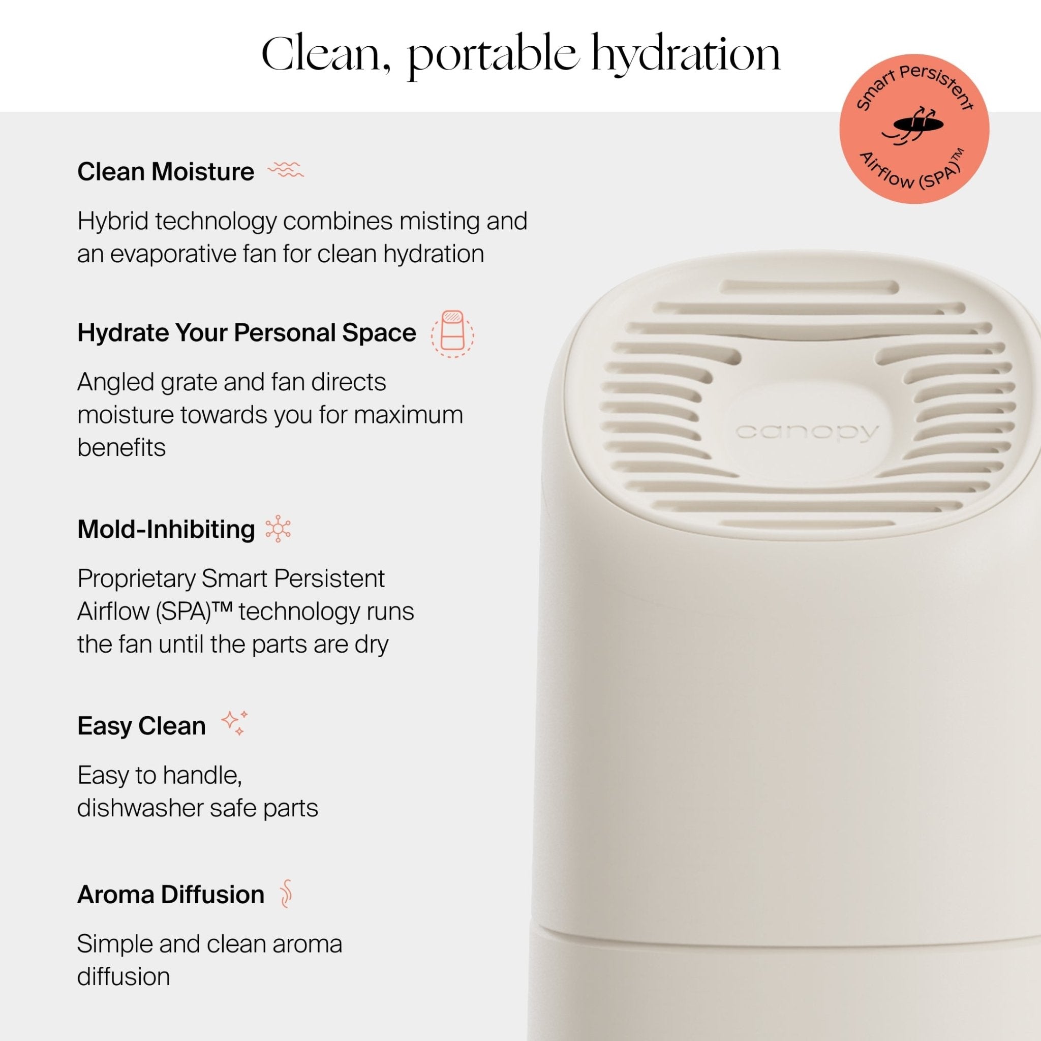 CanopyPortable Humidifier - M.S Skincare