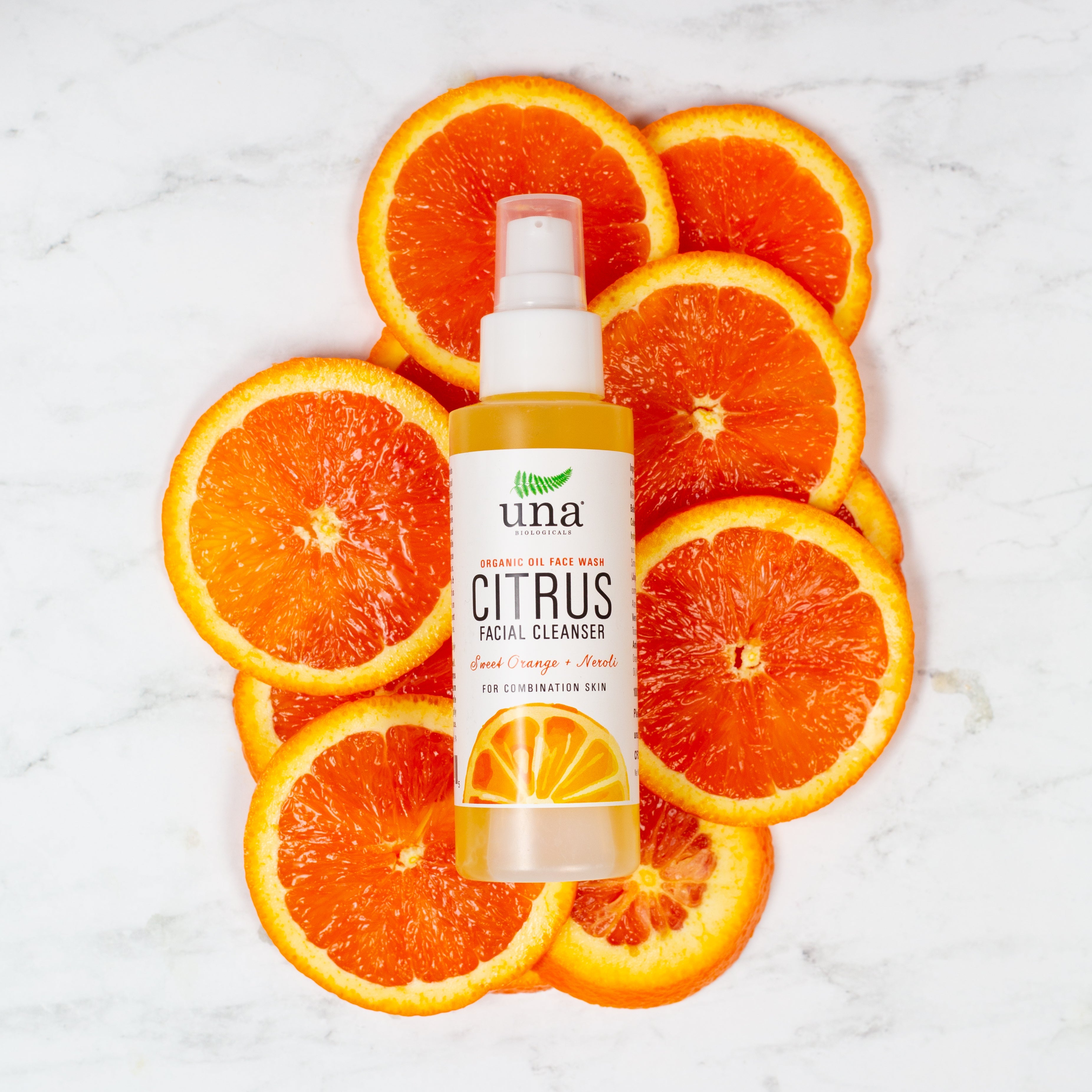 Citrus Combination Skin Face Cleanser | Face Care | Una Biologicals Skin Care