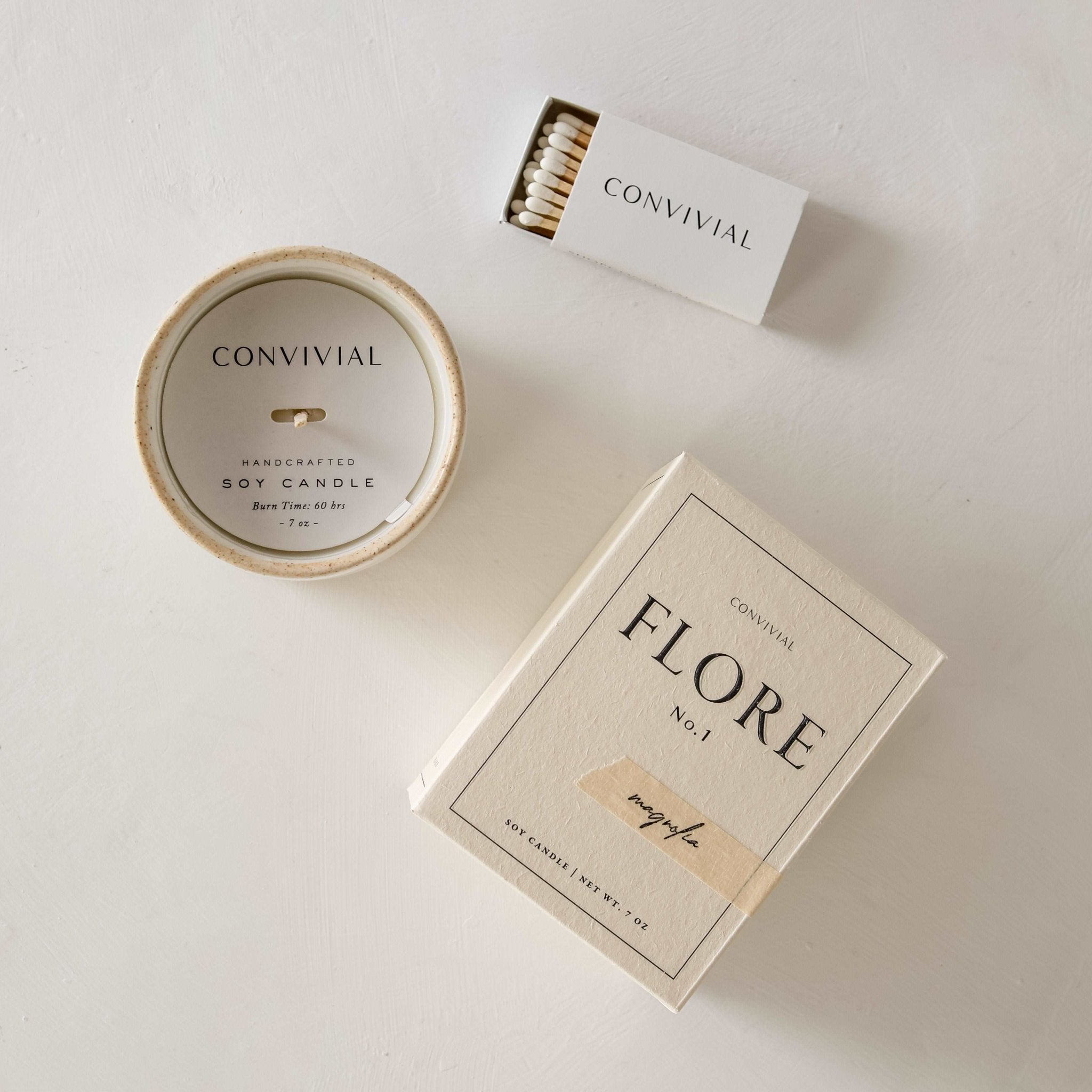 CONVIVIALMagnolia | 7 oz Candle - M.S Skincare