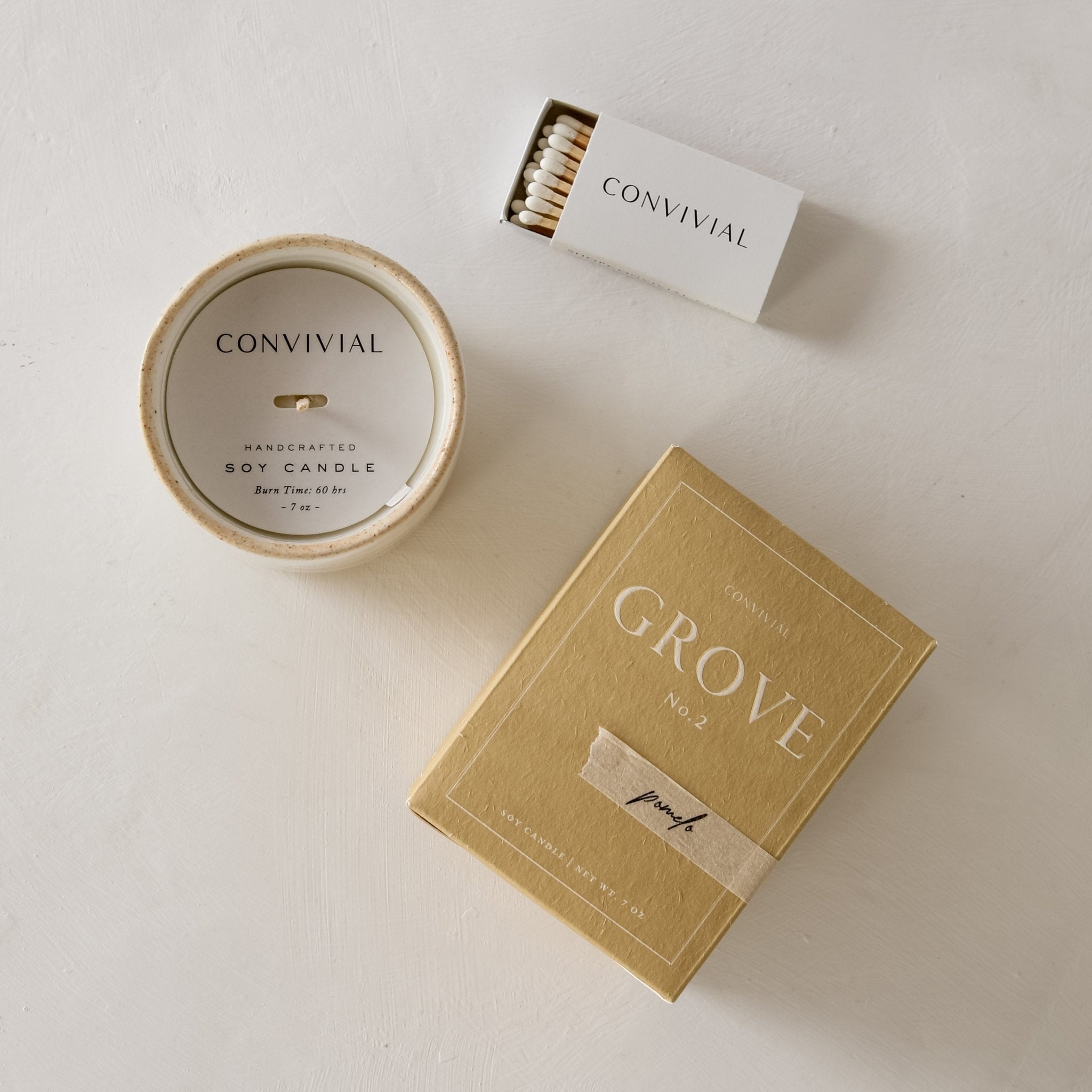 CONVIVIALPomelo | 7 oz Candle - M.S Skincare