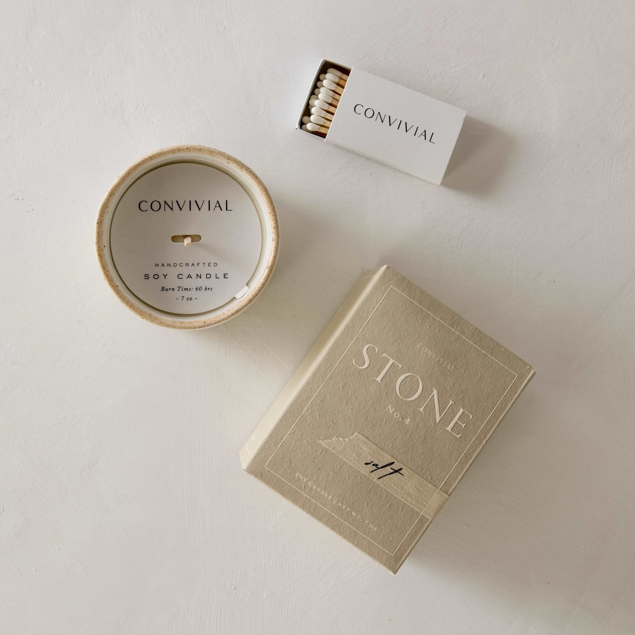 CONVIVIALSalt | 7 oz Candle - M.S Skincare