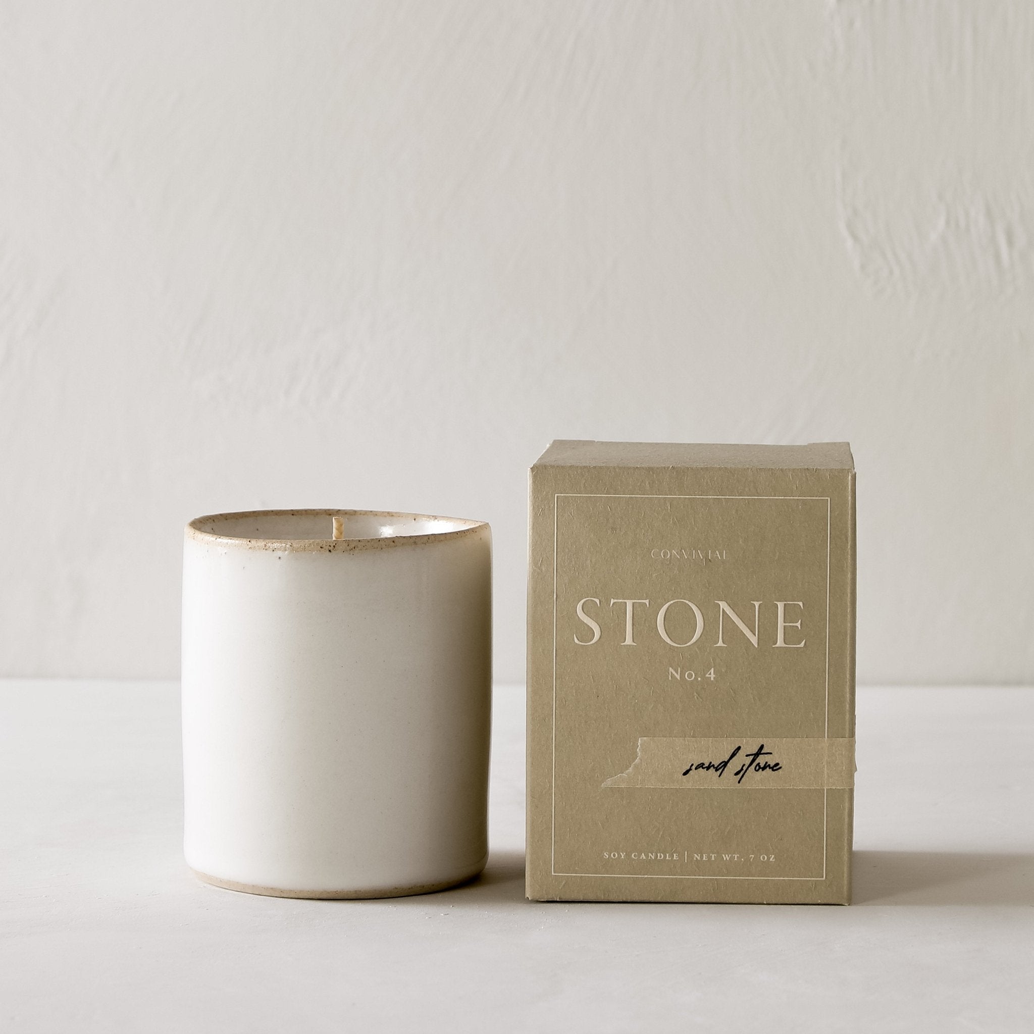 CONVIVIALSandstone | 7 oz Candle - M.S Skincare