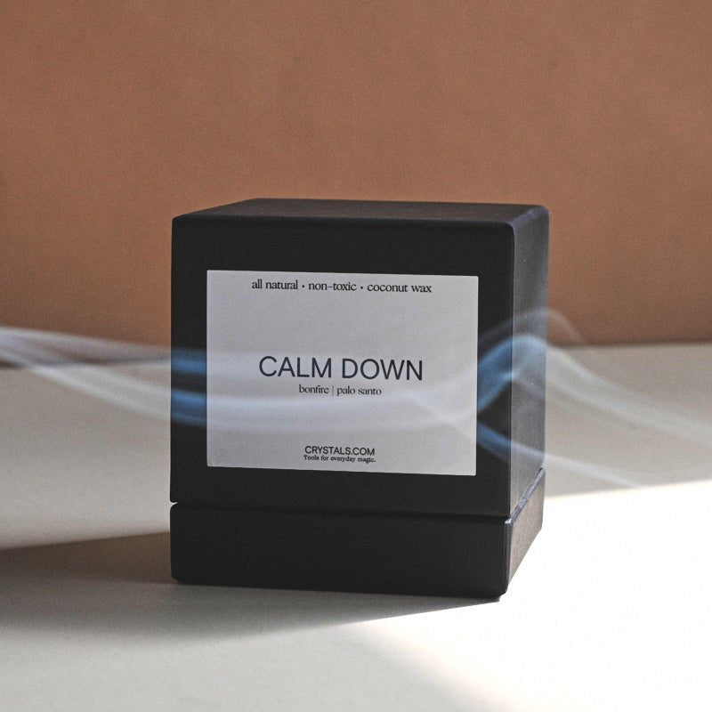 CRYSTALS.COM CALM DOWN Candle - M.S Skincare