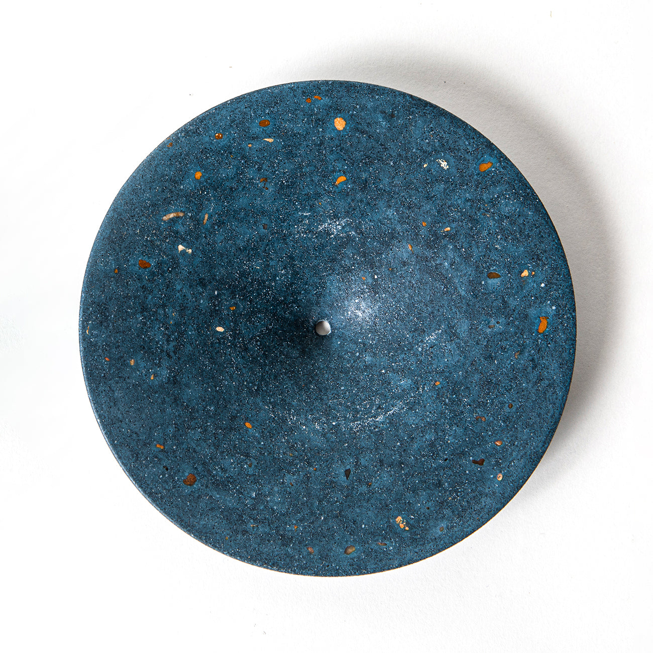 Dimple Wall Hook, Large | Cobalt Terrazzo