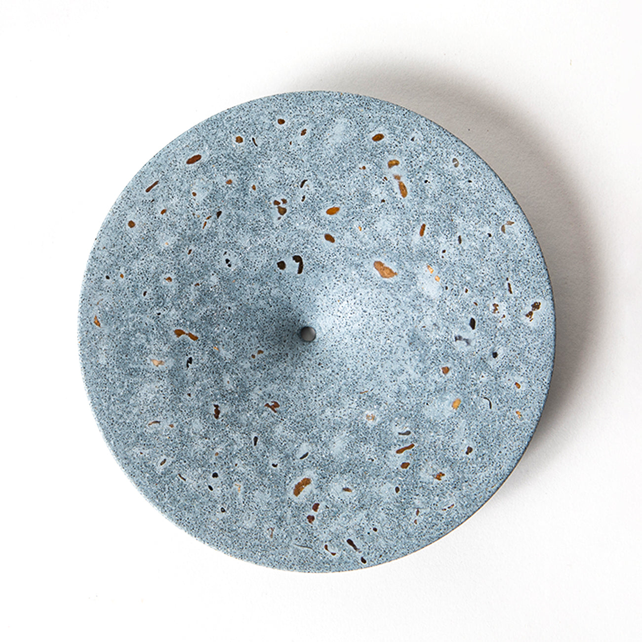 Dimple Wall Hook, Large | Light Blue Terrazzo