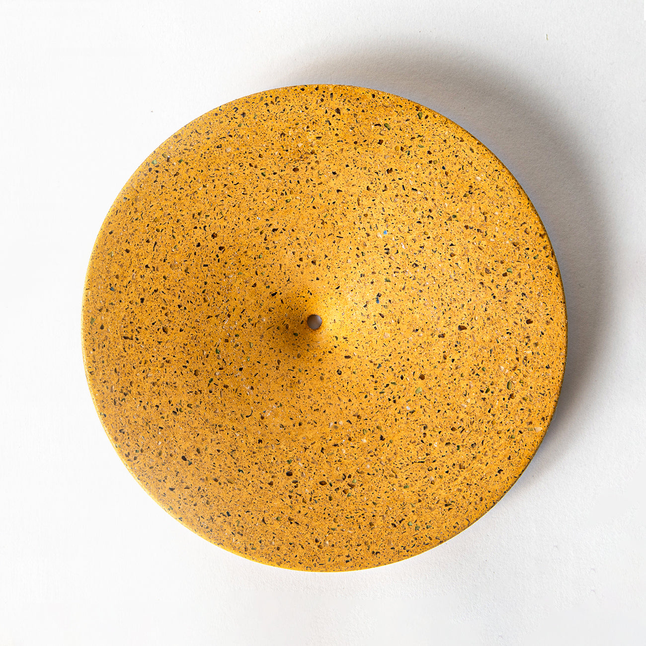 Dimple Wall Hook, Large | Marigold Terrazzo