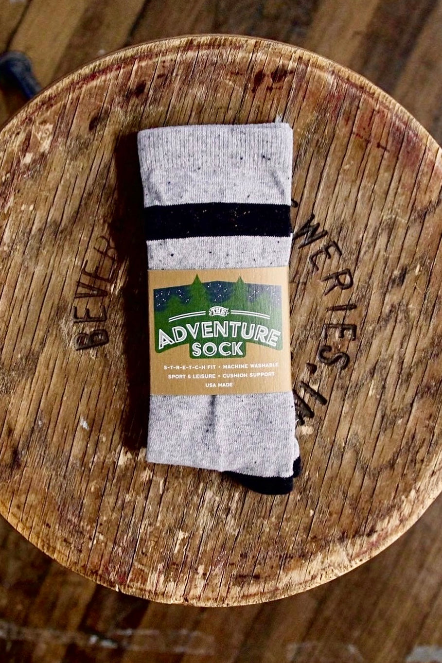 The Adventure Sock - Superfeine Socke aus recycelter Baumwolle