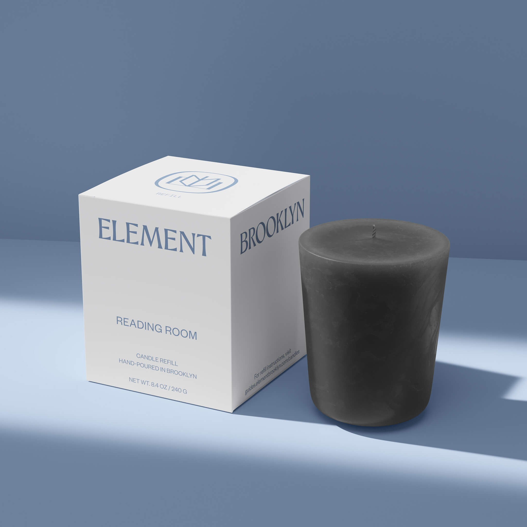 Element Brooklyn Reading Room Candle Refill - M.S Skincare