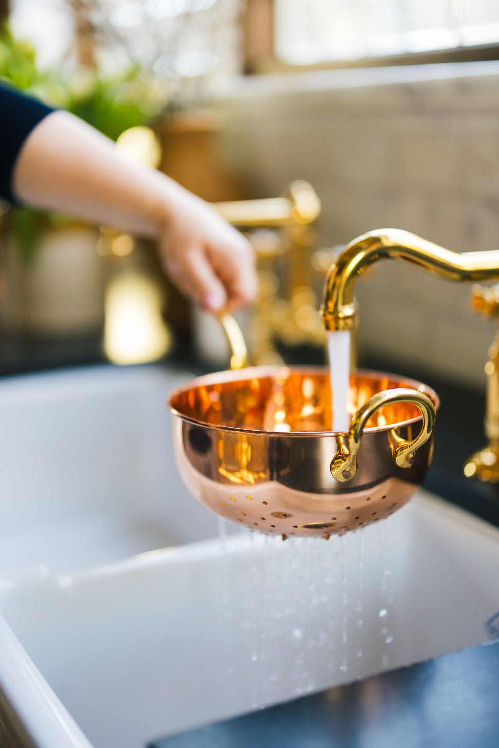 Galley & Fen Copper Colander