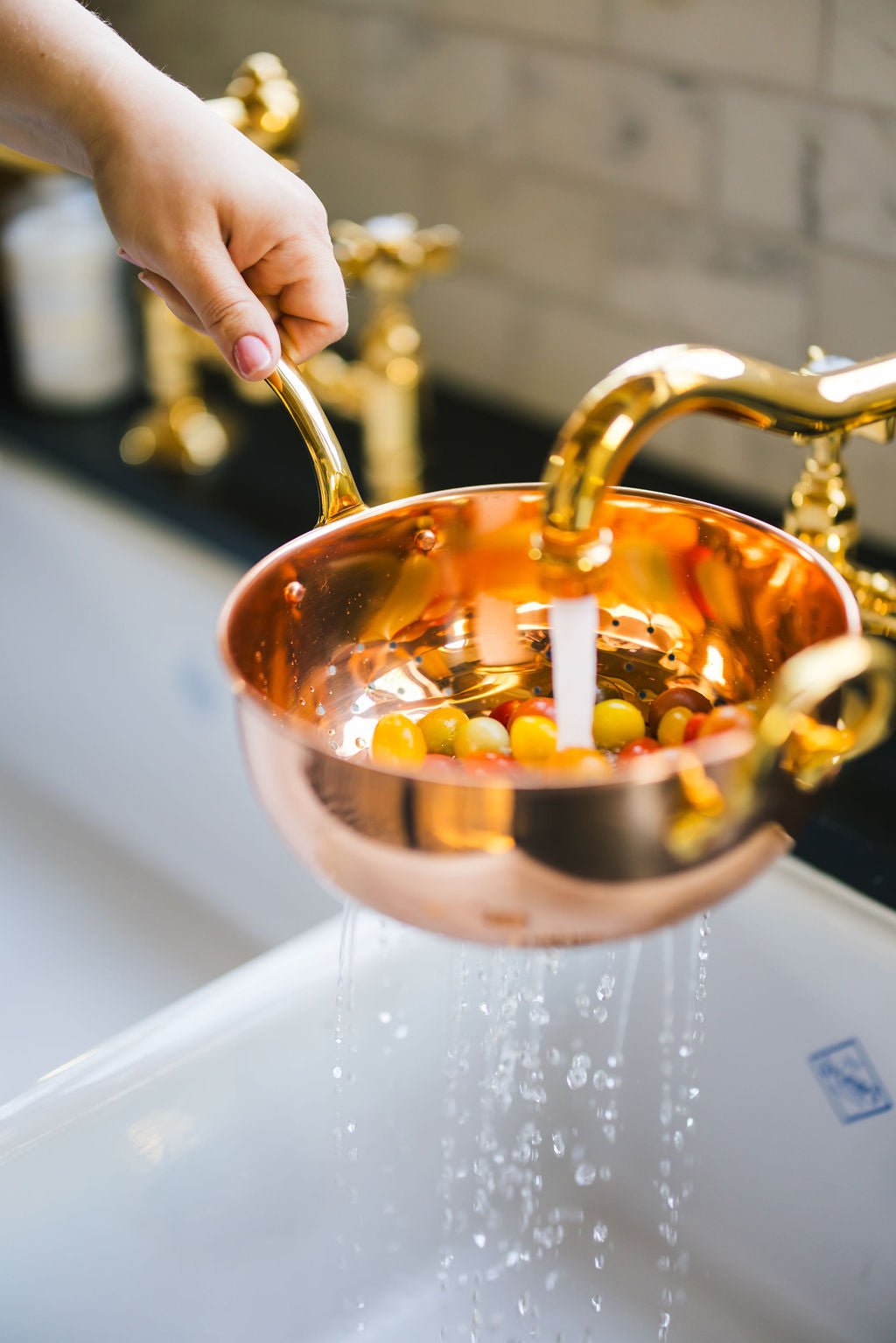 Galley & Fen Copper Colander