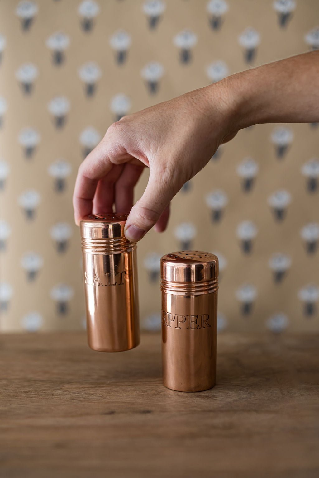 Galley & Fen Copper Salt & Pepper Shakers