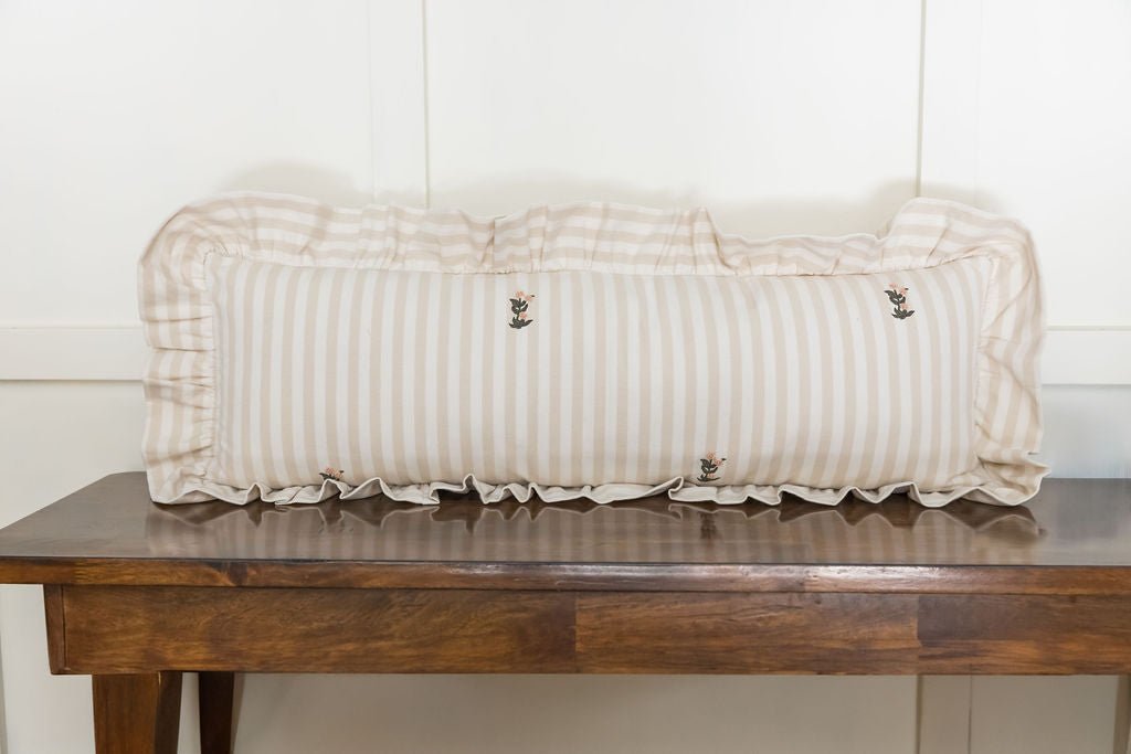 Galley & Fen Frances Ruffled Lumbar Pillow