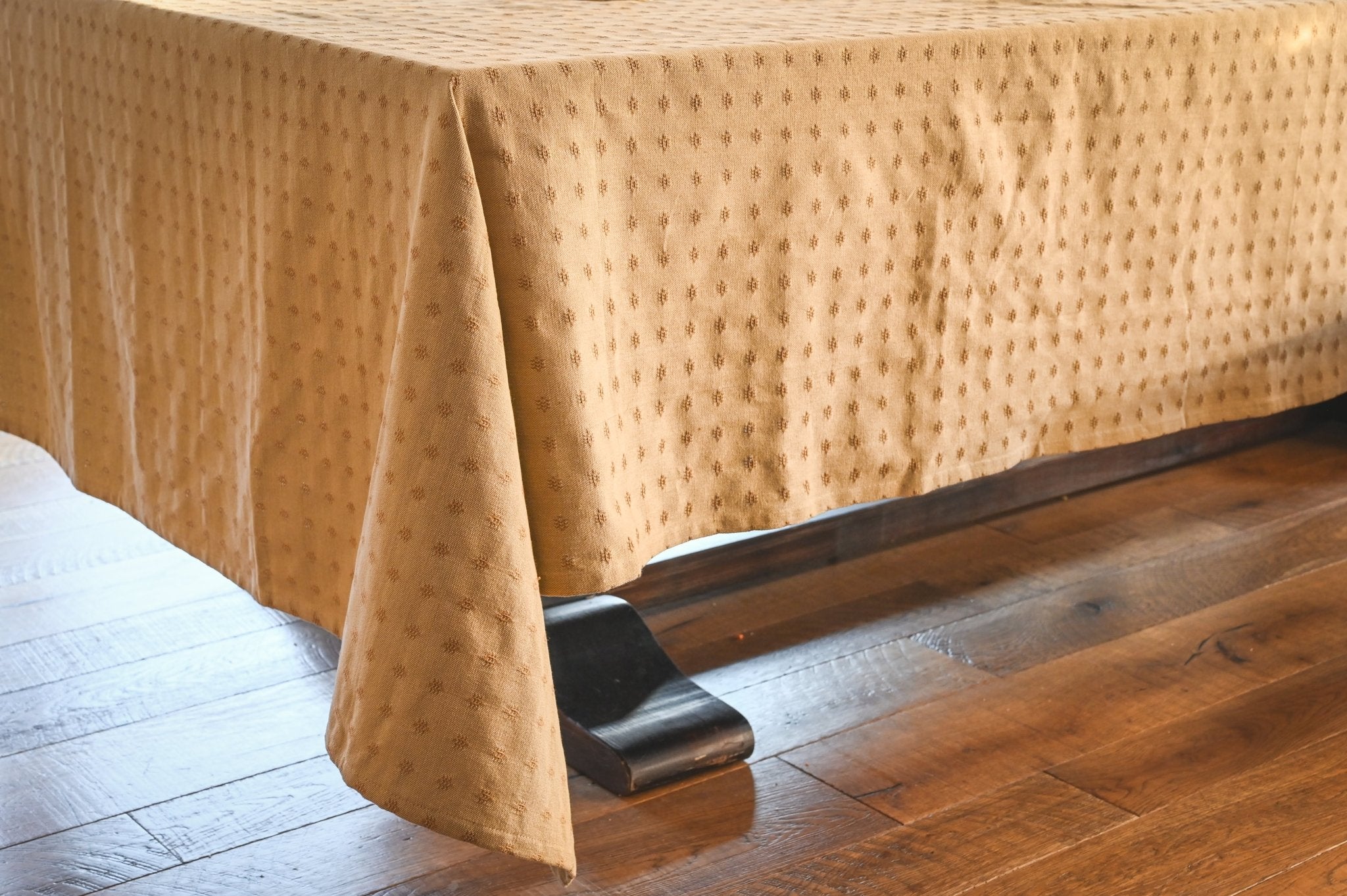 Galley & Fen Umber Dobby Tablecloth