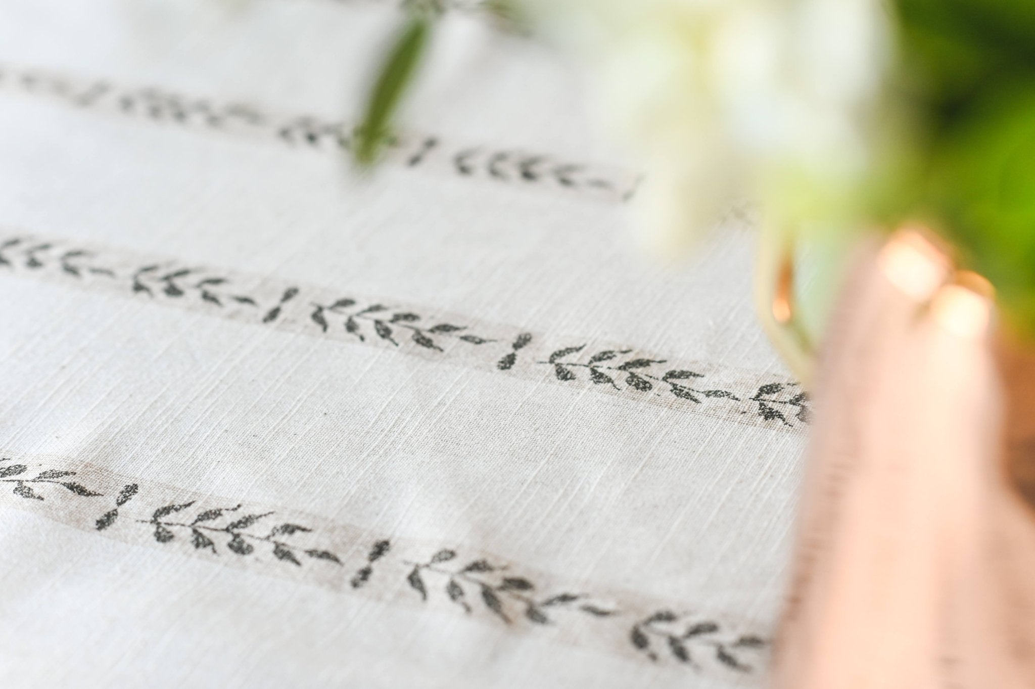 Galley & Fen Walnut Leaf Tablecloth