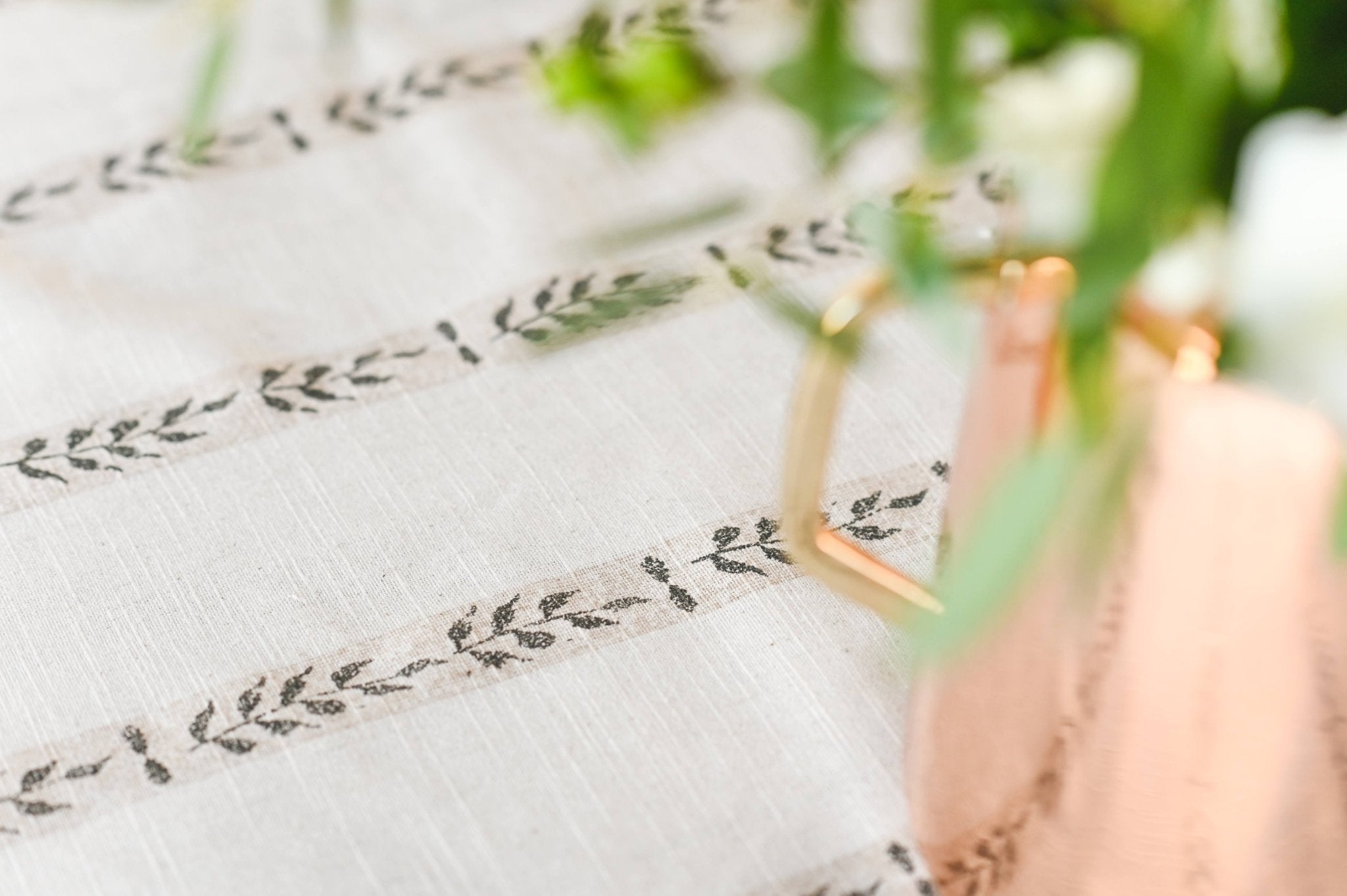 Galley & Fen Walnut Leaf Tablecloth