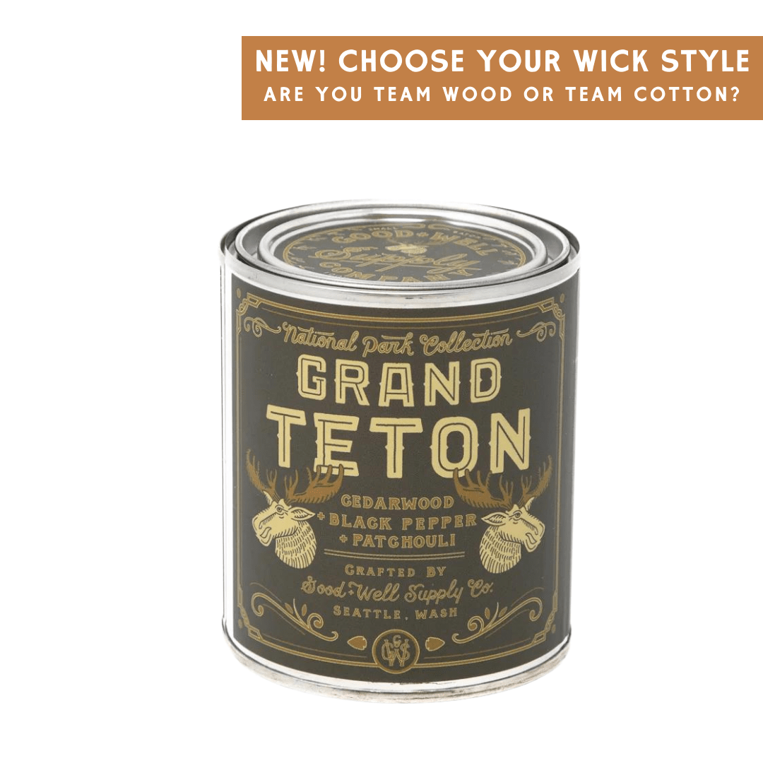 Good & Well Supply Co Grand Teton National Park Candle