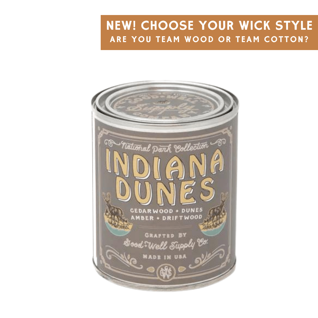 Good & Well Supply Co Indiana Dunes National Park Candle