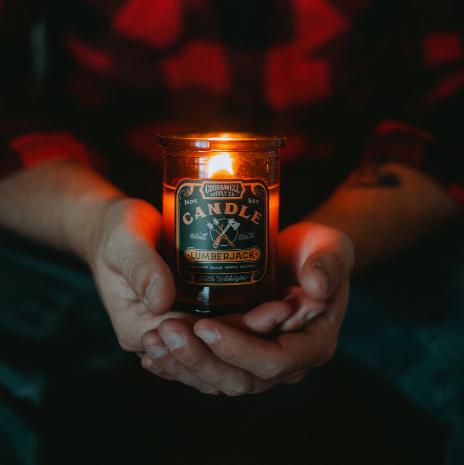 Good & Well Supply Co- Lumberjack Apothecary Candle - M.S Skincare