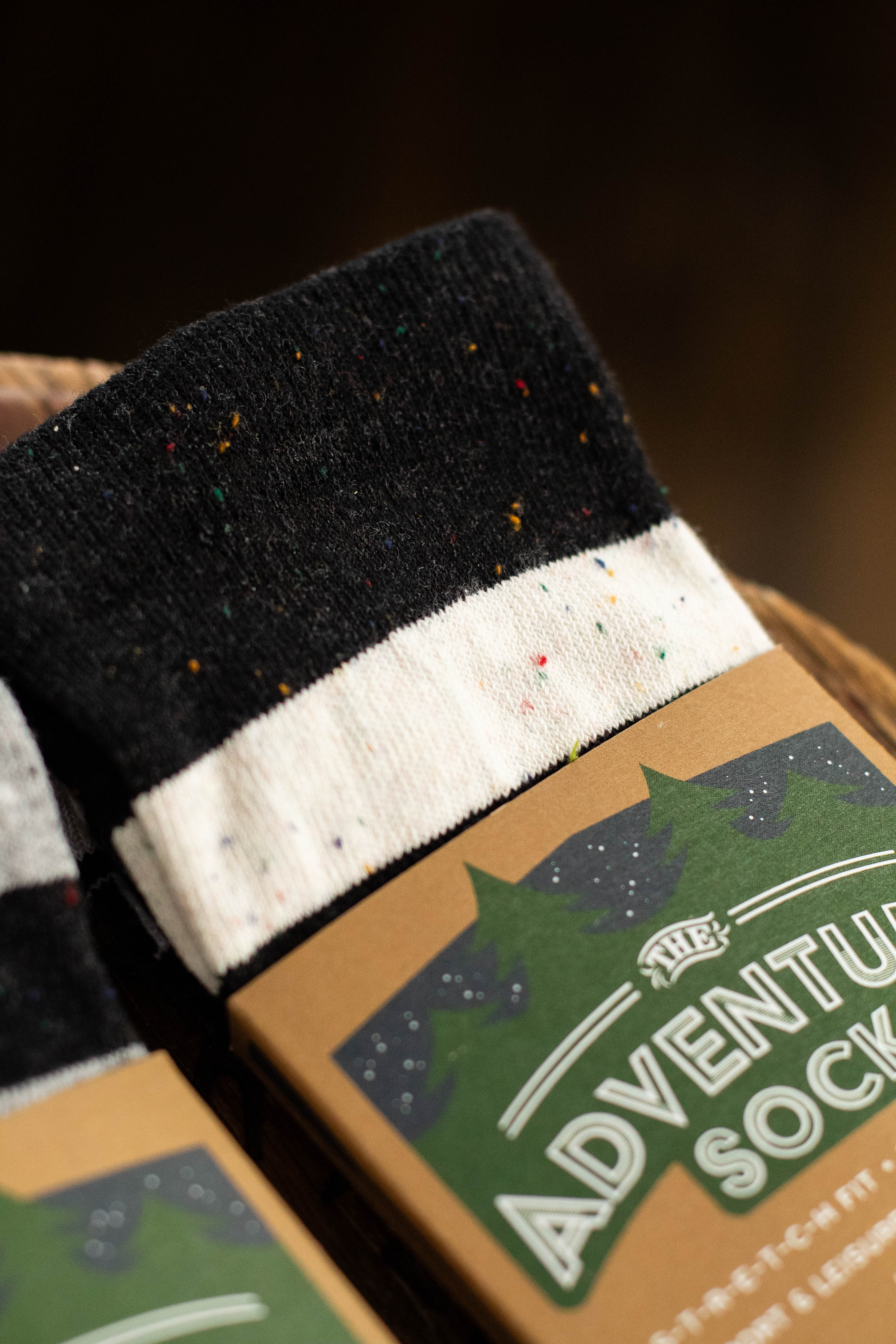 The Adventure Sock - Superfeine Socke aus recycelter Baumwolle