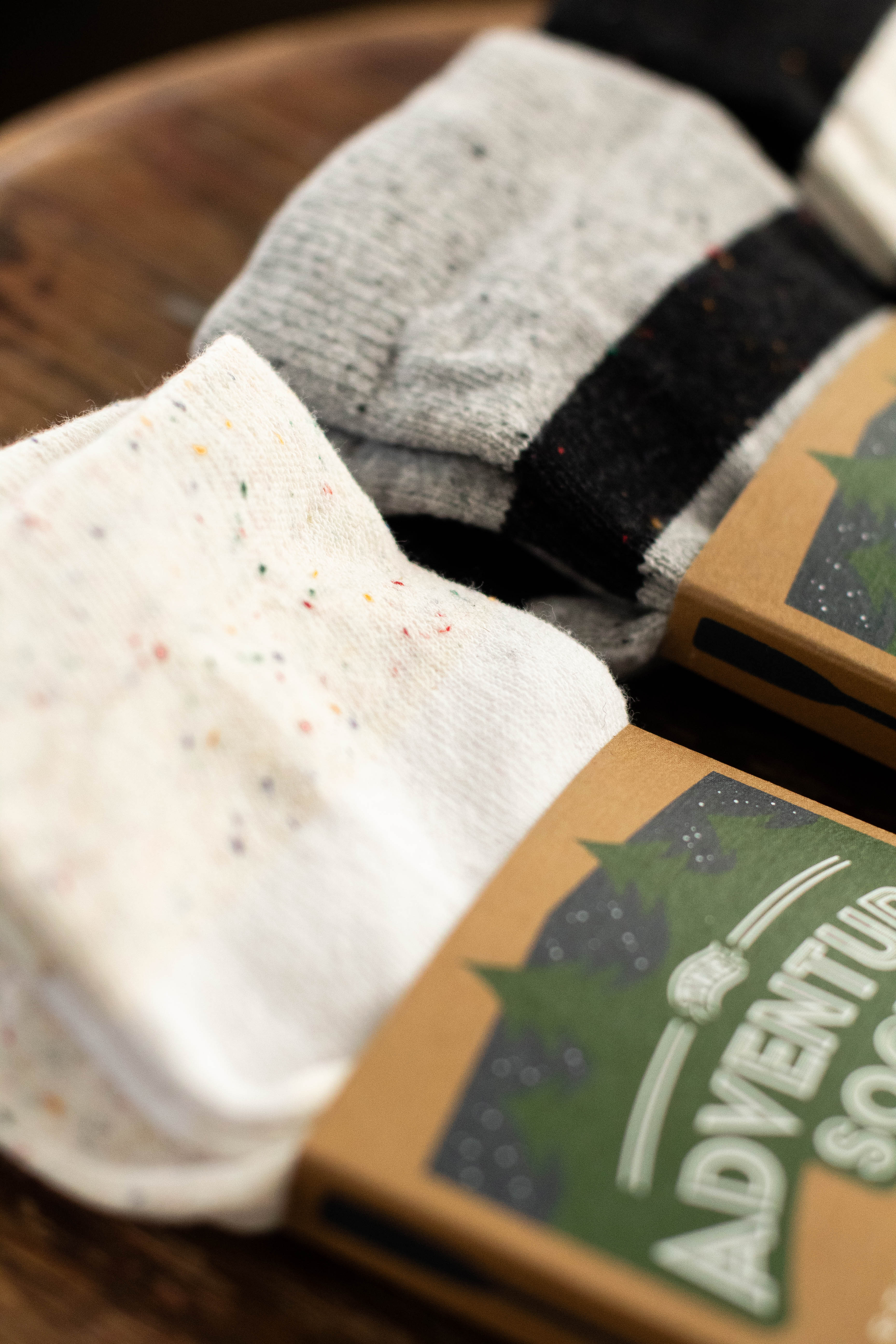 The Adventure Sock: calcetín de algodón reciclado de calibre superfino