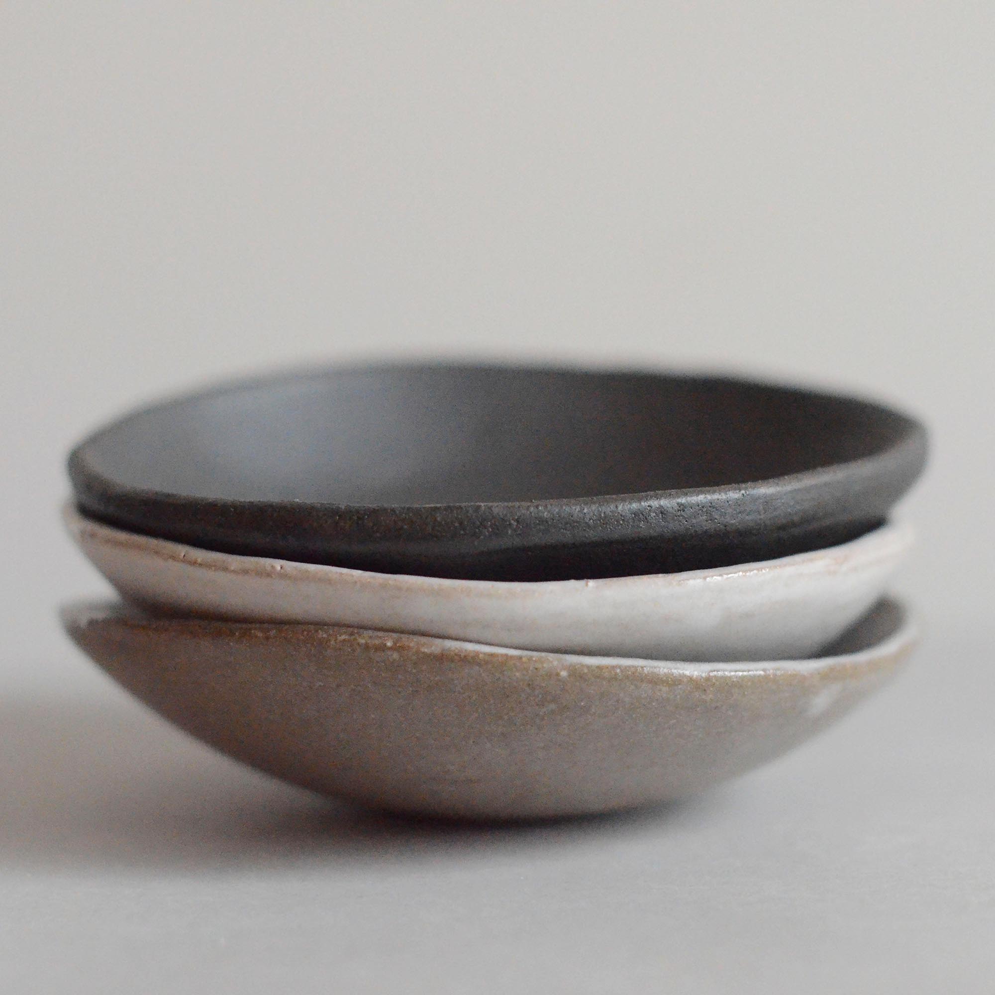 Raw Black Clay Incense Bowl